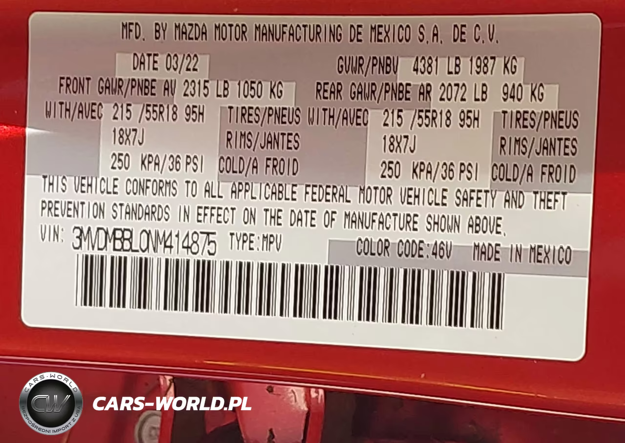2022 Mazda Cx-30 Select VIN:3MVDMBBL0NM414875 - 9