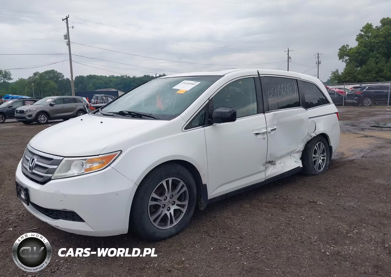 2012 Honda Odyssey Ex-L VIN:5FNRL5H62CB087426 - 2