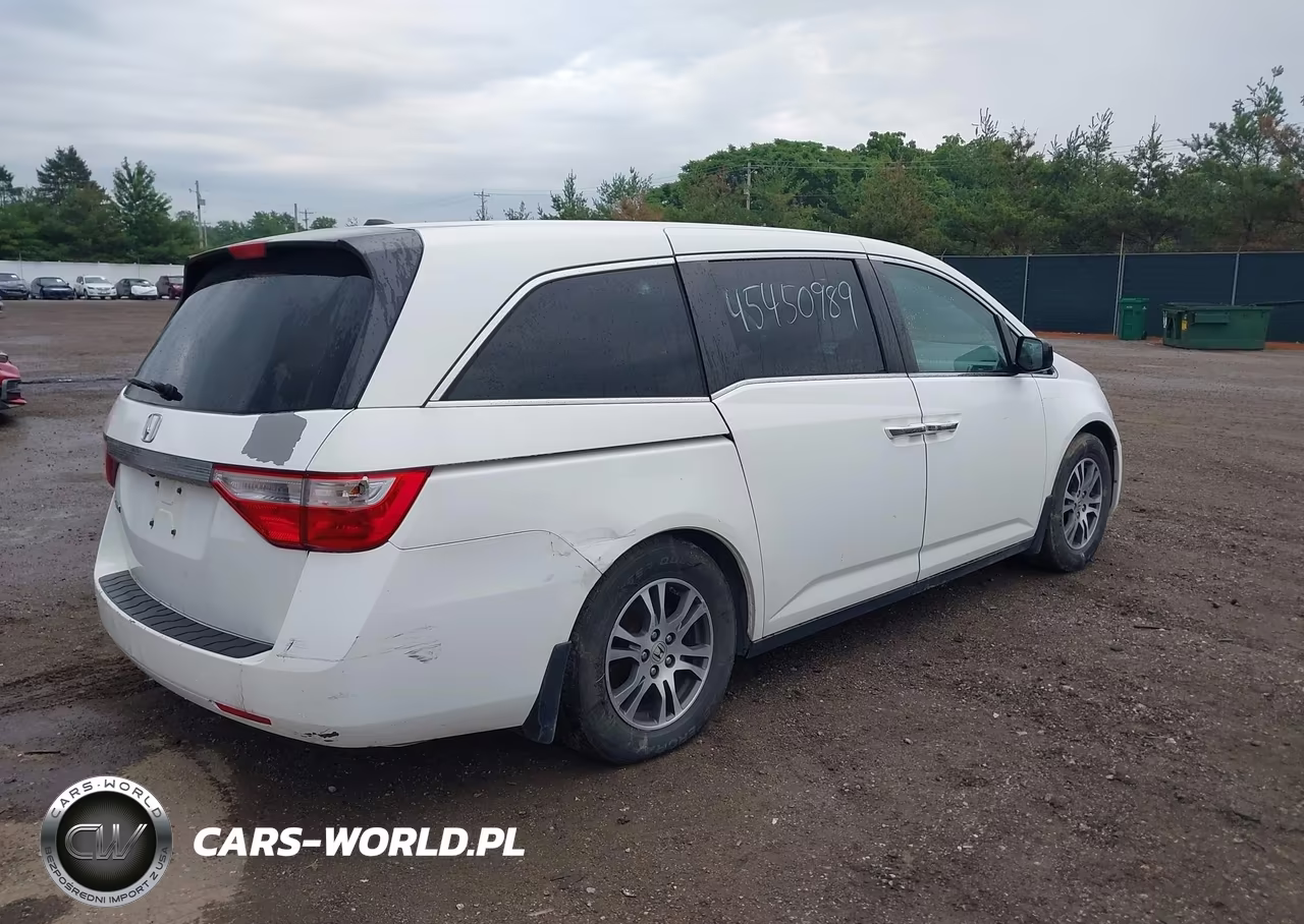 2012 Honda Odyssey Ex-L VIN:5FNRL5H62CB087426 - 4