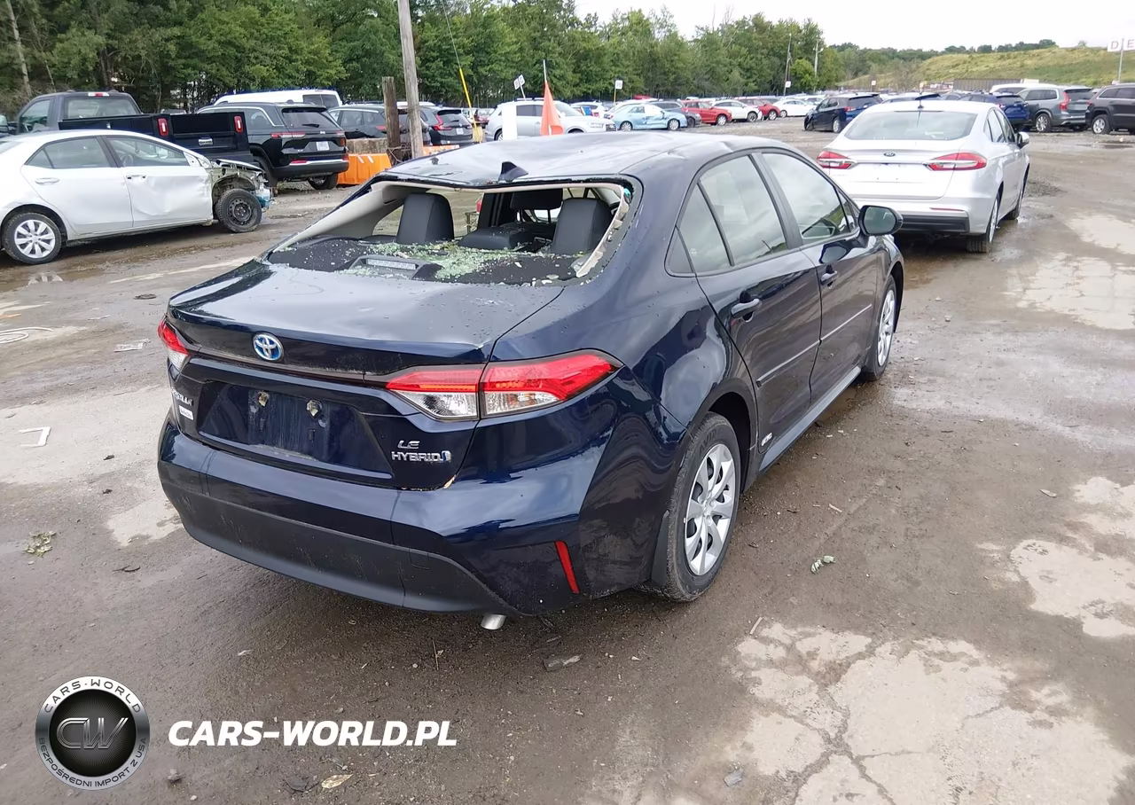 2023 Toyota Corolla Hybrid Le VIN:JTDBDMHE9PJ001253 - 4