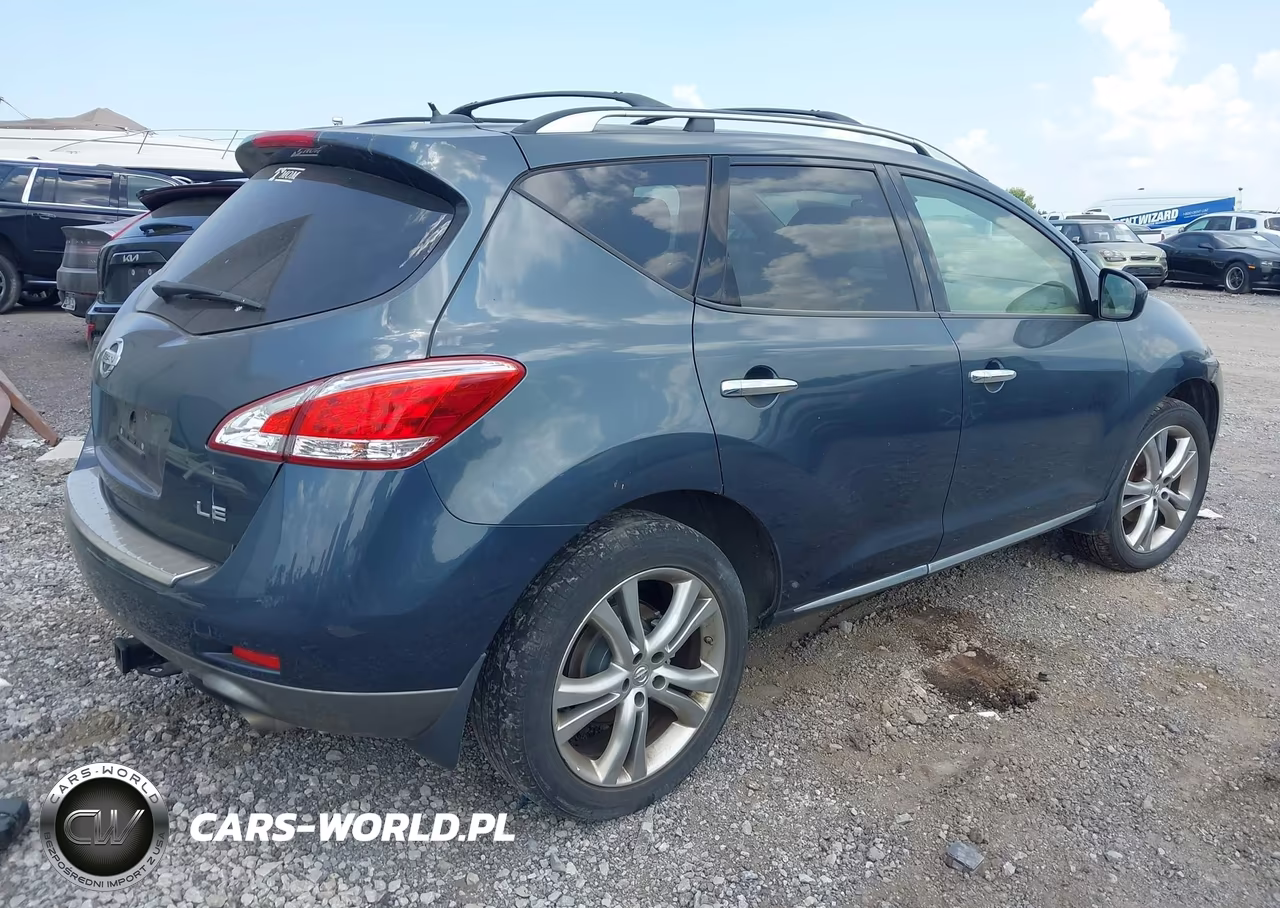 2012 Nissan Murano Le VIN:JN8AZ1MUXCW104952 - 4