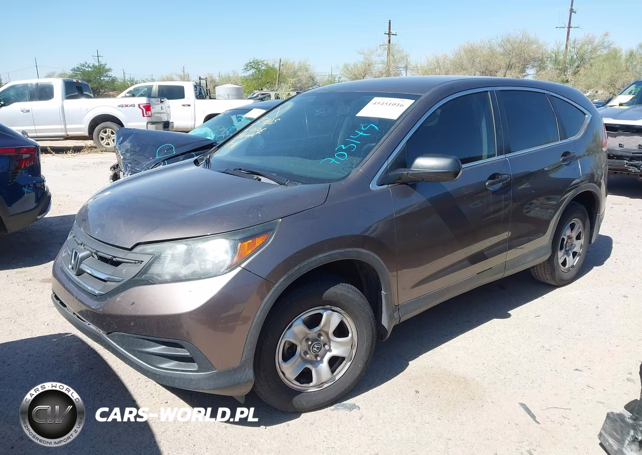 2014 Honda Cr-V Lx VIN:3CZRM3H37EG703149 - 2