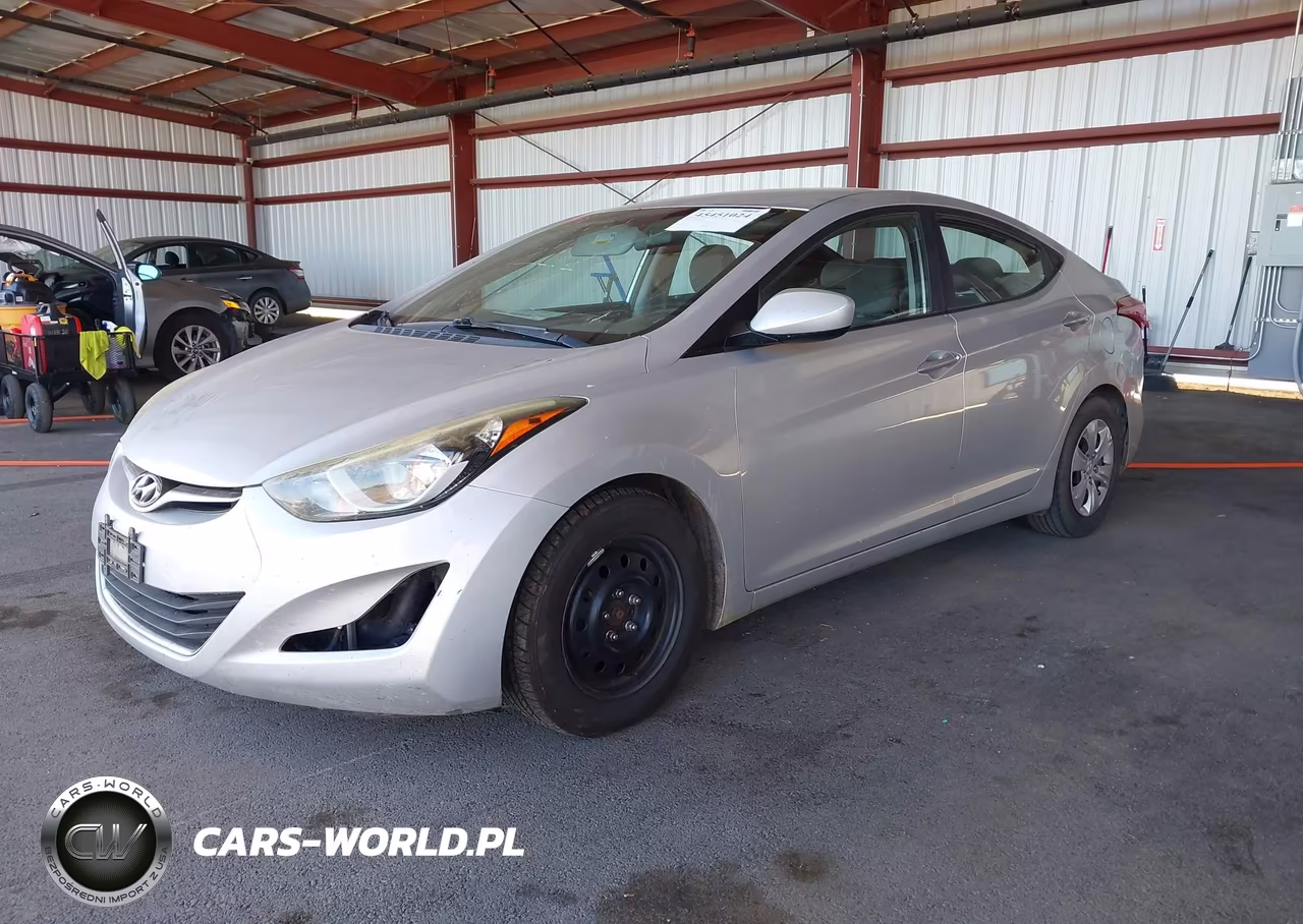 2016 Hyundai Elantra Se VIN:5NPDH4AE4GH665346 - 2