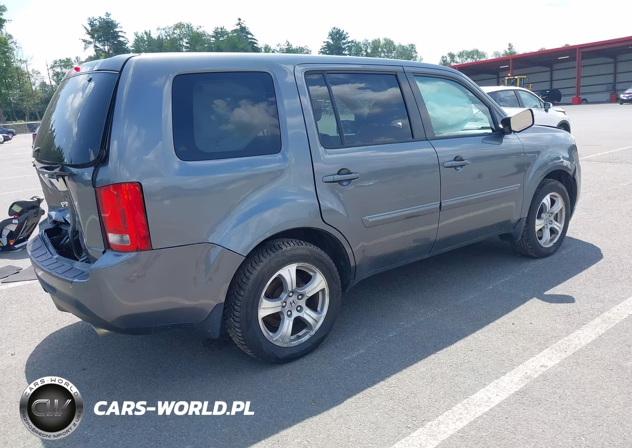 2013 Honda Pilot Ex-L VIN:5FNYF4H53DB037639 - 4
