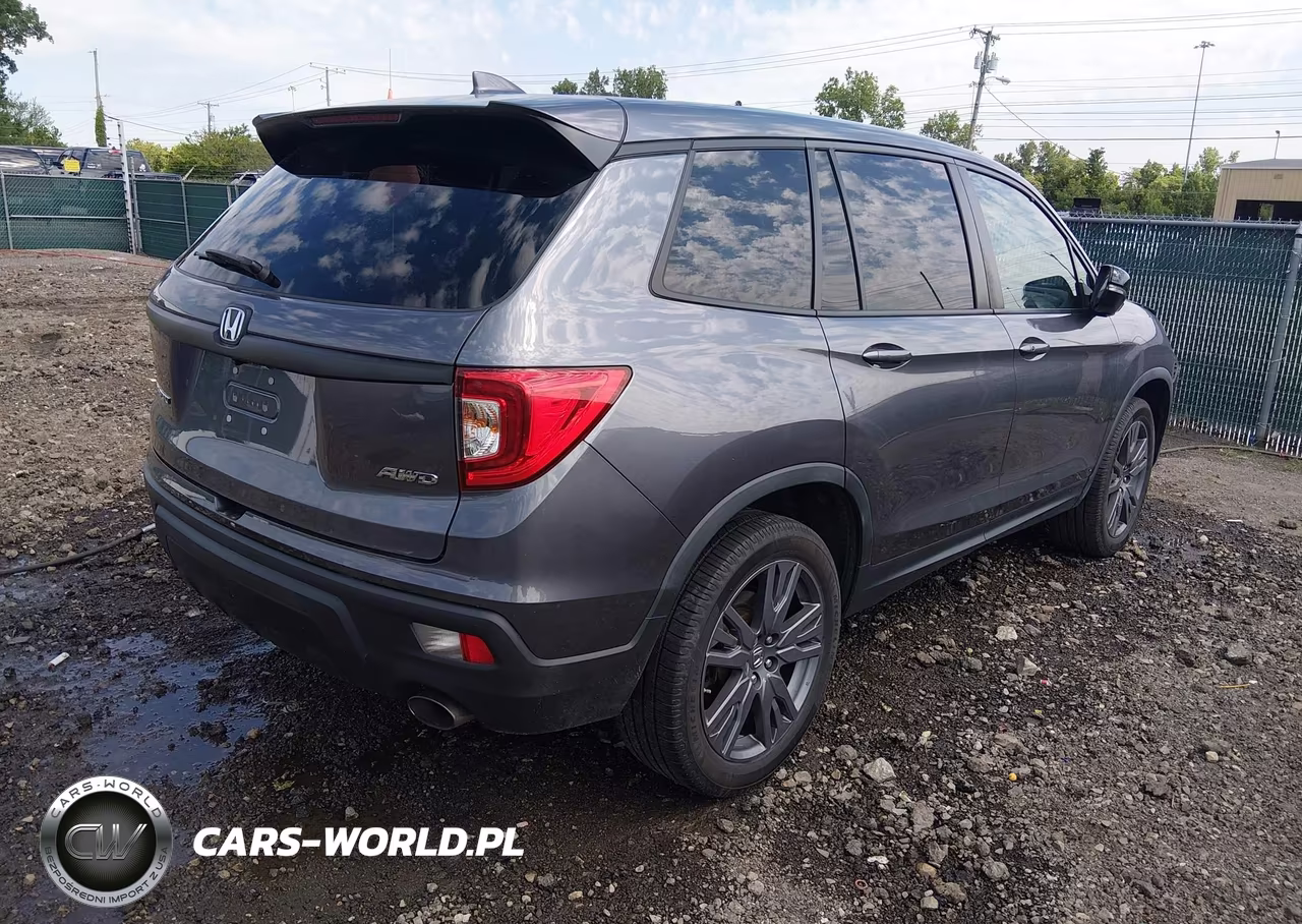 2020 Honda Passport Awd Ex-L VIN:5FNYF8H5XLB019371 - 4