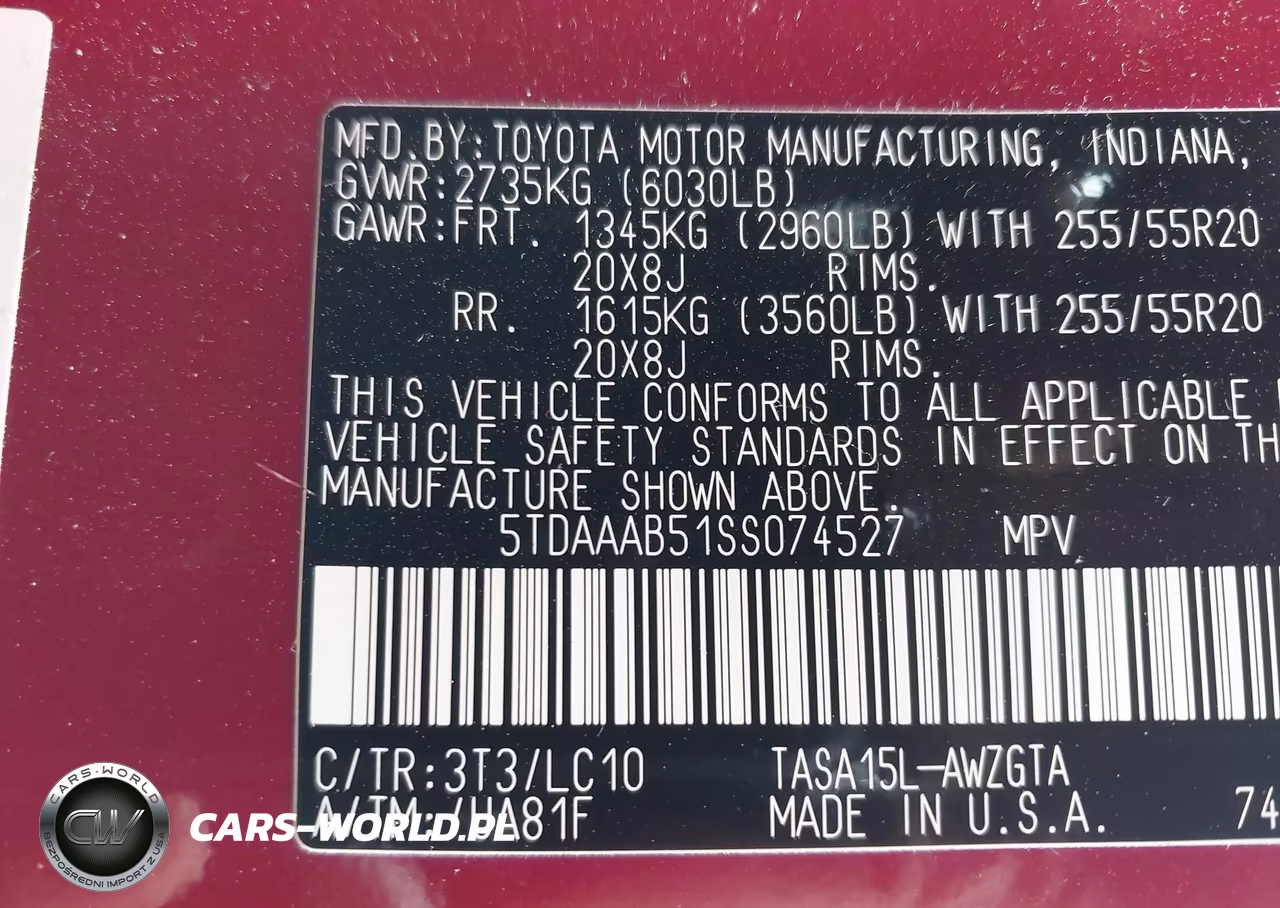 2025 Toyota Grand Highlander Limited VIN:5TDAAAB51SS074527 - 9