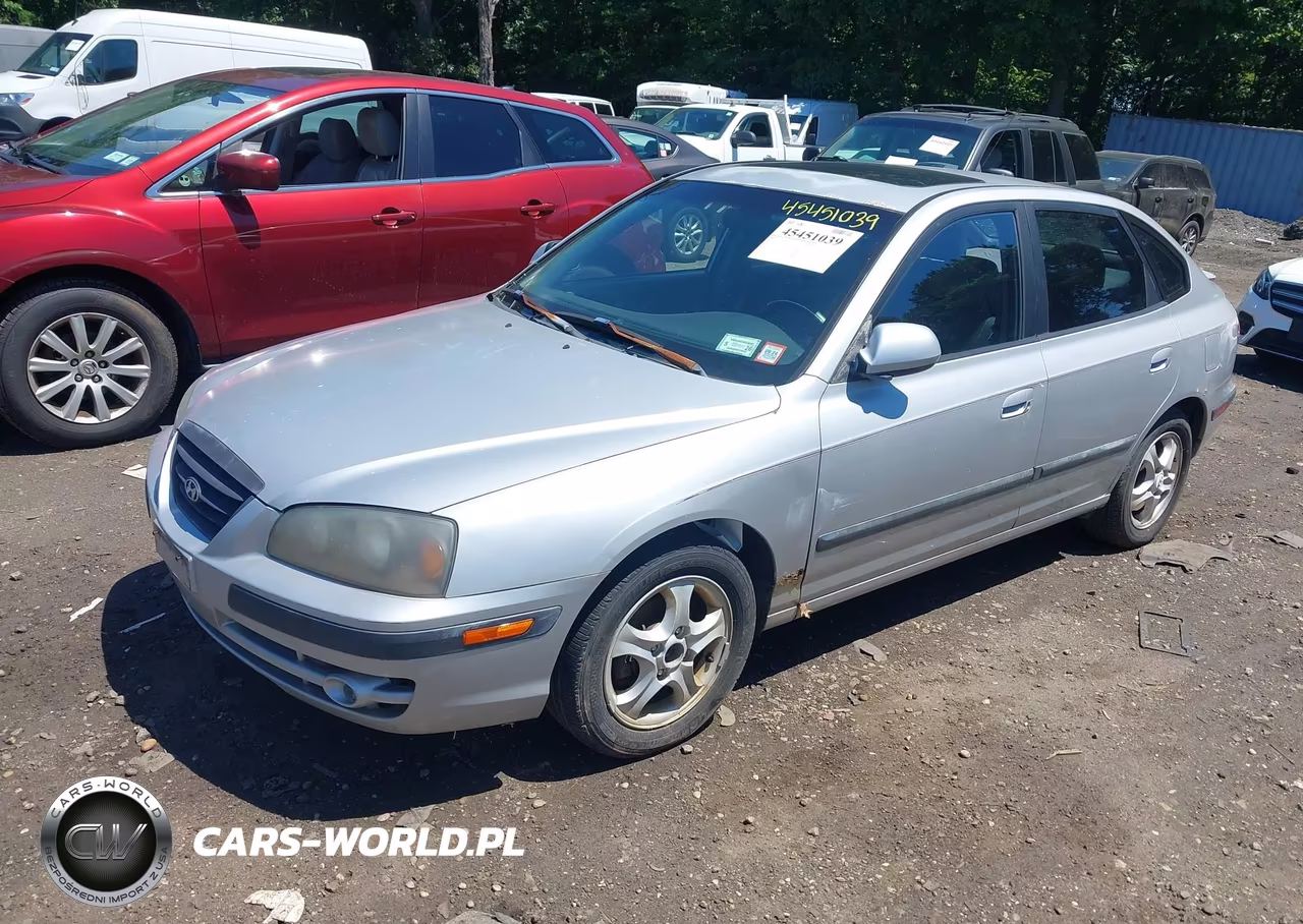 2004 Hyundai Elantra Gt VIN:KMHDN56D34U121447 - 2