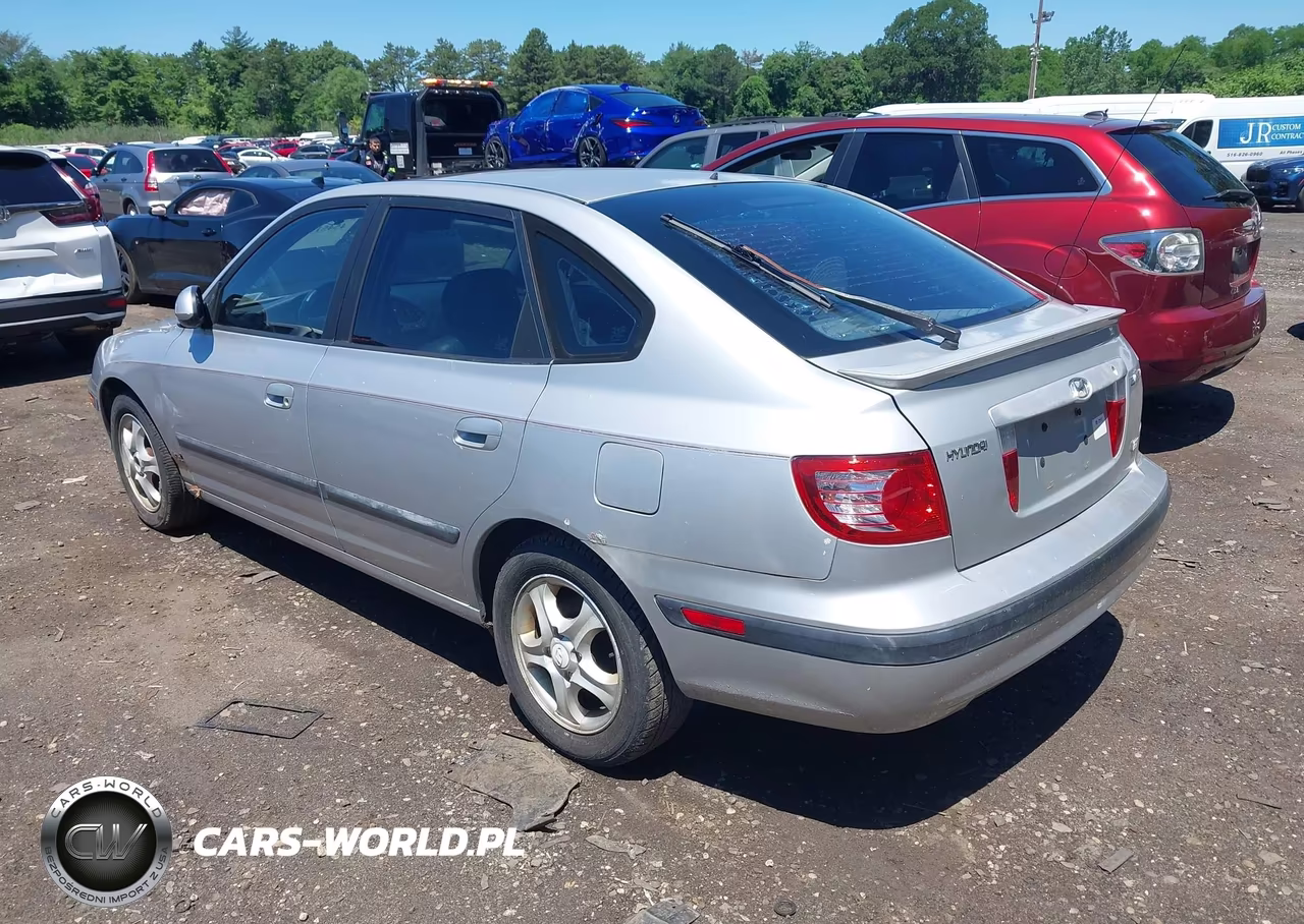 2004 Hyundai Elantra Gt VIN:KMHDN56D34U121447 - 3