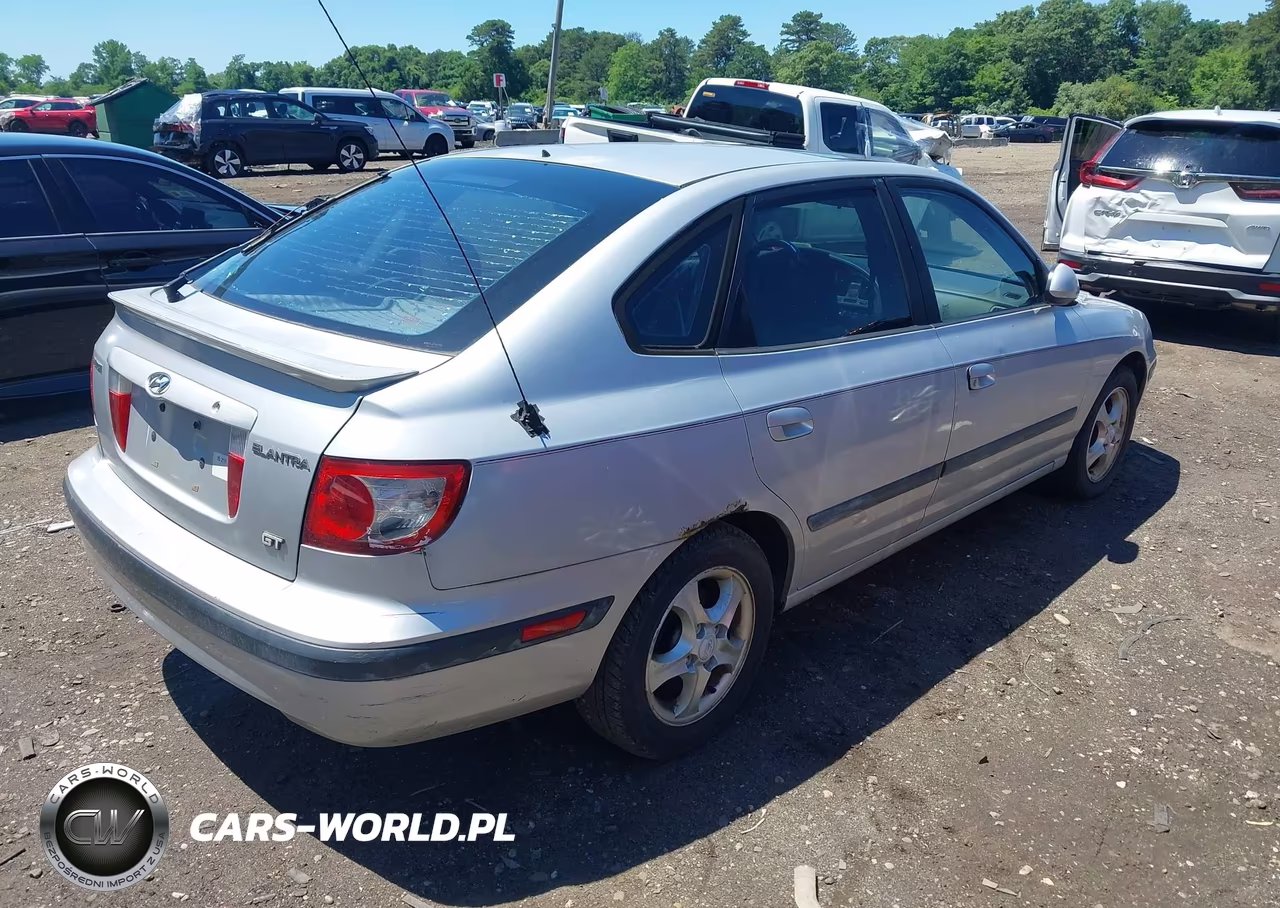 2004 Hyundai Elantra Gt VIN:KMHDN56D34U121447 - 4
