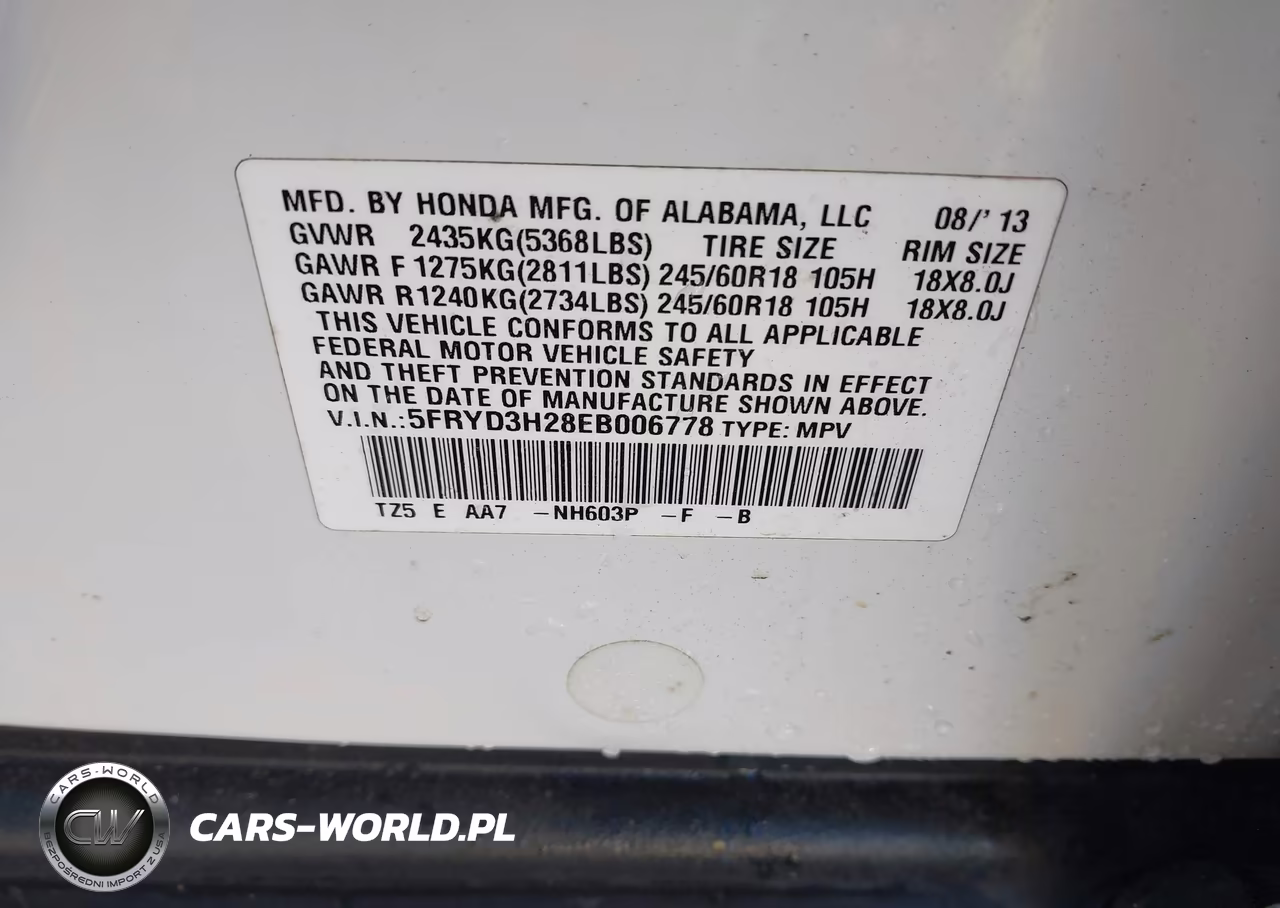 2014 Acura Mdx VIN:5FRYD3H28EB006778 - 9