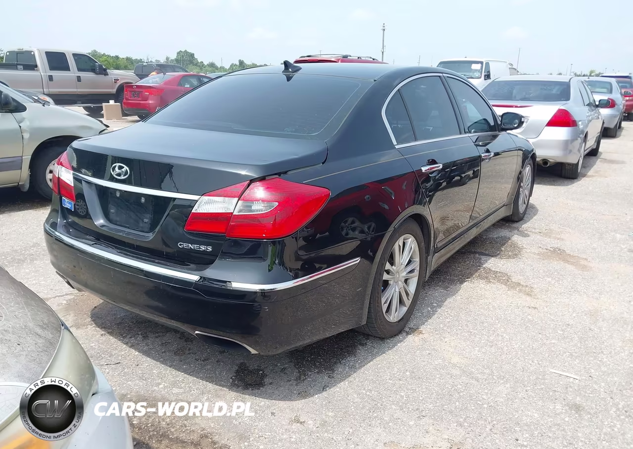 2013 Hyundai Genesis 3.8 VIN:KMHGC4DD2DU229414 - 4