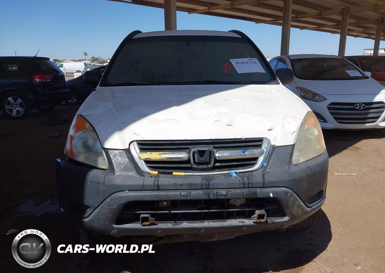 2002 Honda Cr-V Lx VIN:JHLRD68482C011841 - 6