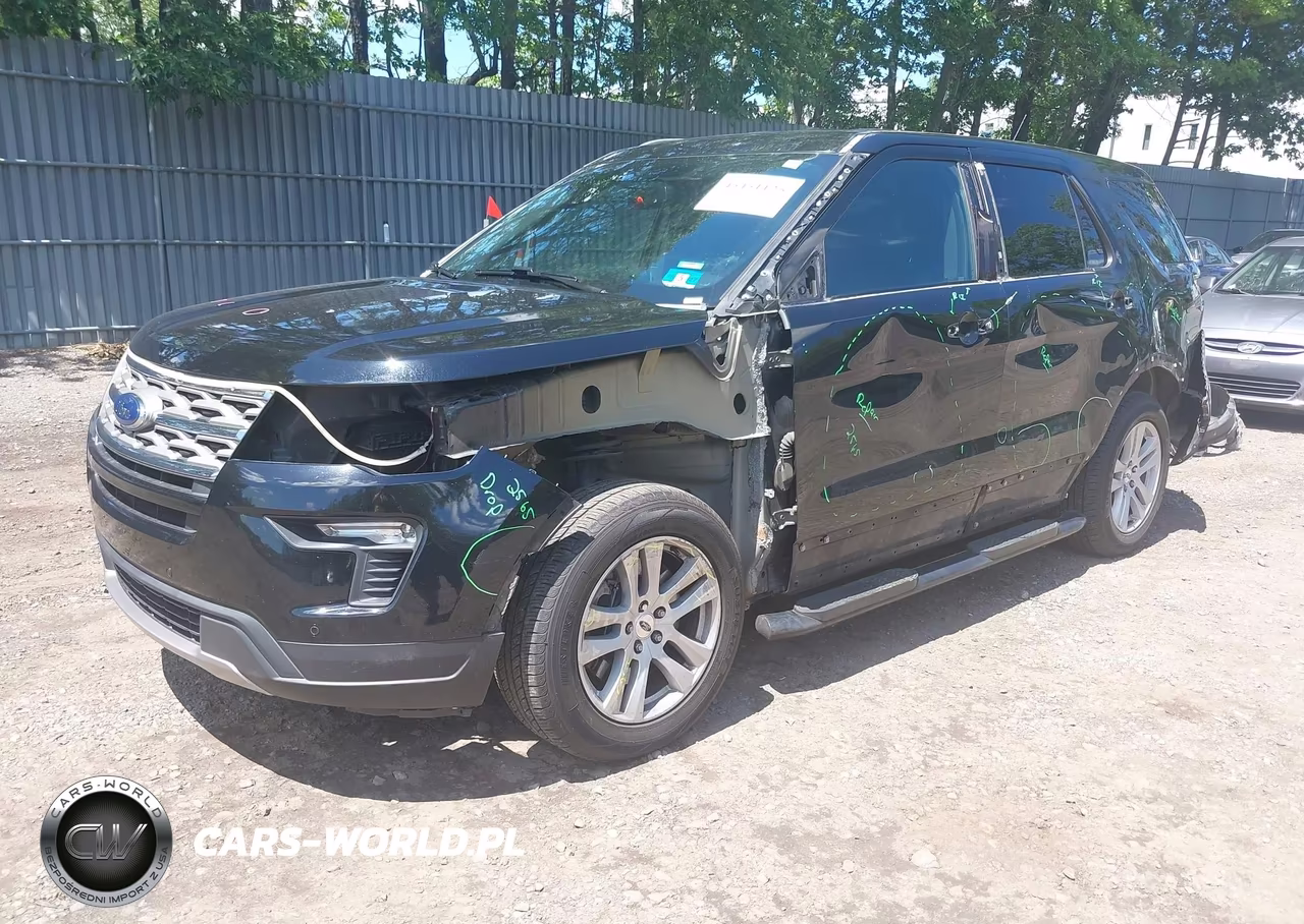 2018 Ford Explorer Xlt VIN:1FM5K8D80JGB16608 - 2
