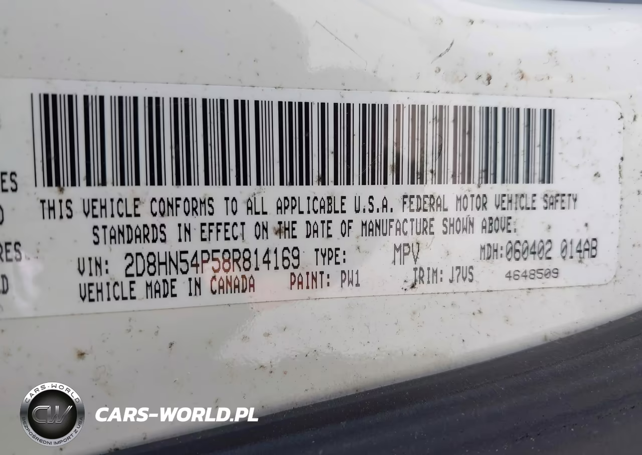 2008 Dodge Grand Caravan Sxt VIN:2D8HN54P58R814169 - 9