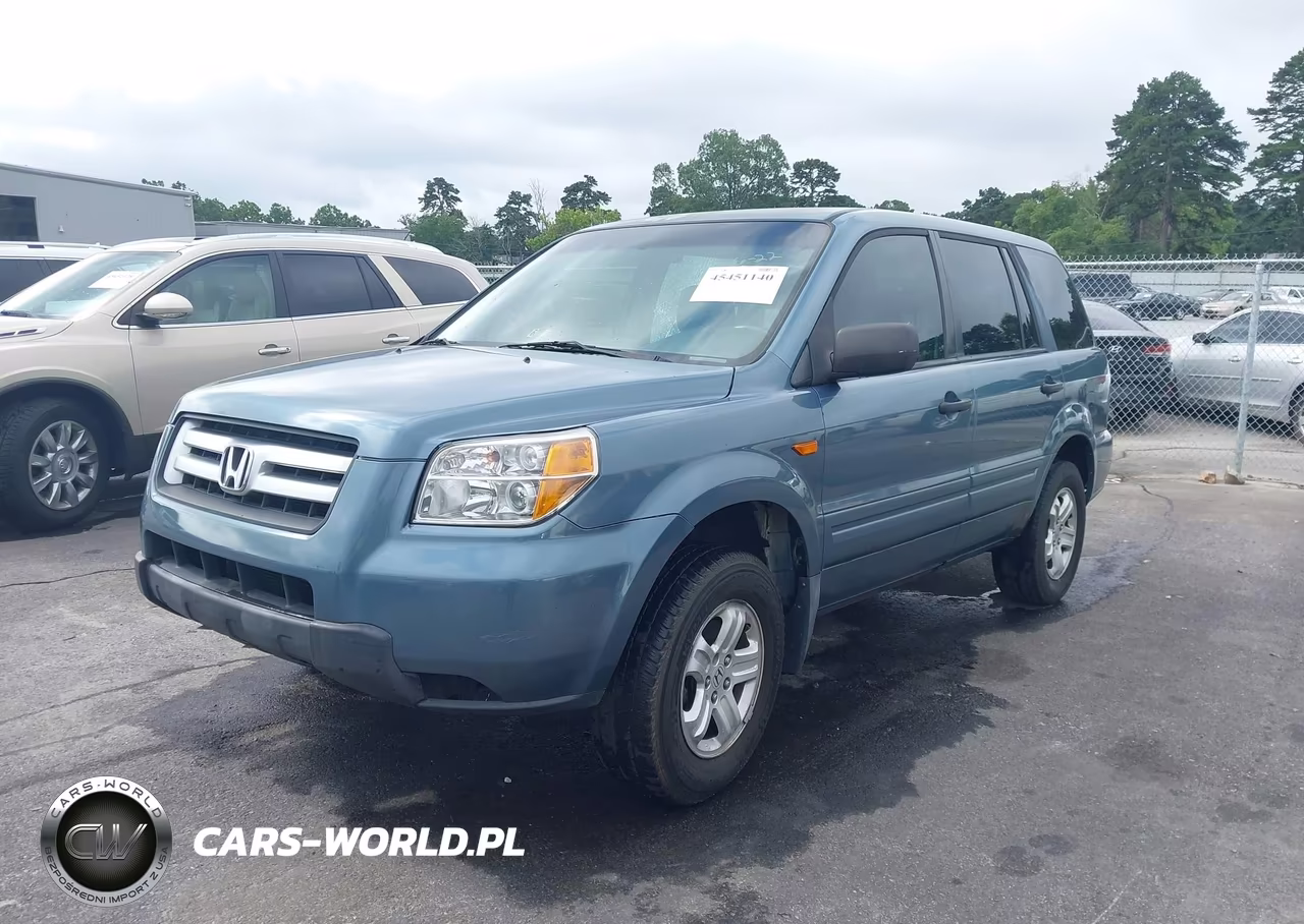 2006 Honda Pilot Lx VIN:5FNYF28186B037785 - 2