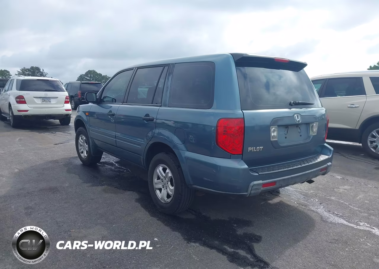 2006 Honda Pilot Lx VIN:5FNYF28186B037785 - 3