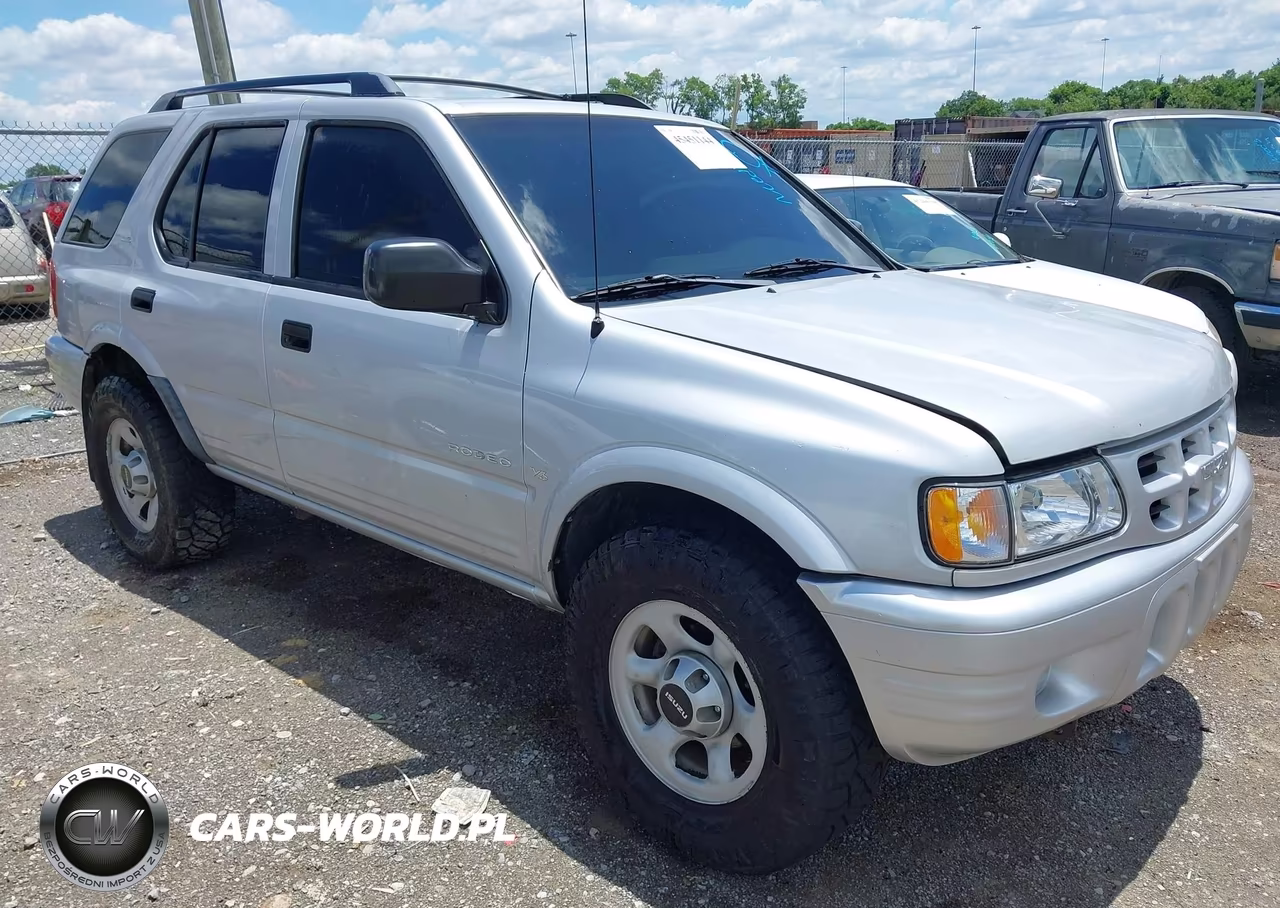 2001 Isuzu Rodeo Ls 3.2L-Ls 3.2L V6-Lse 3.2L V6-S-S 3.2L V6