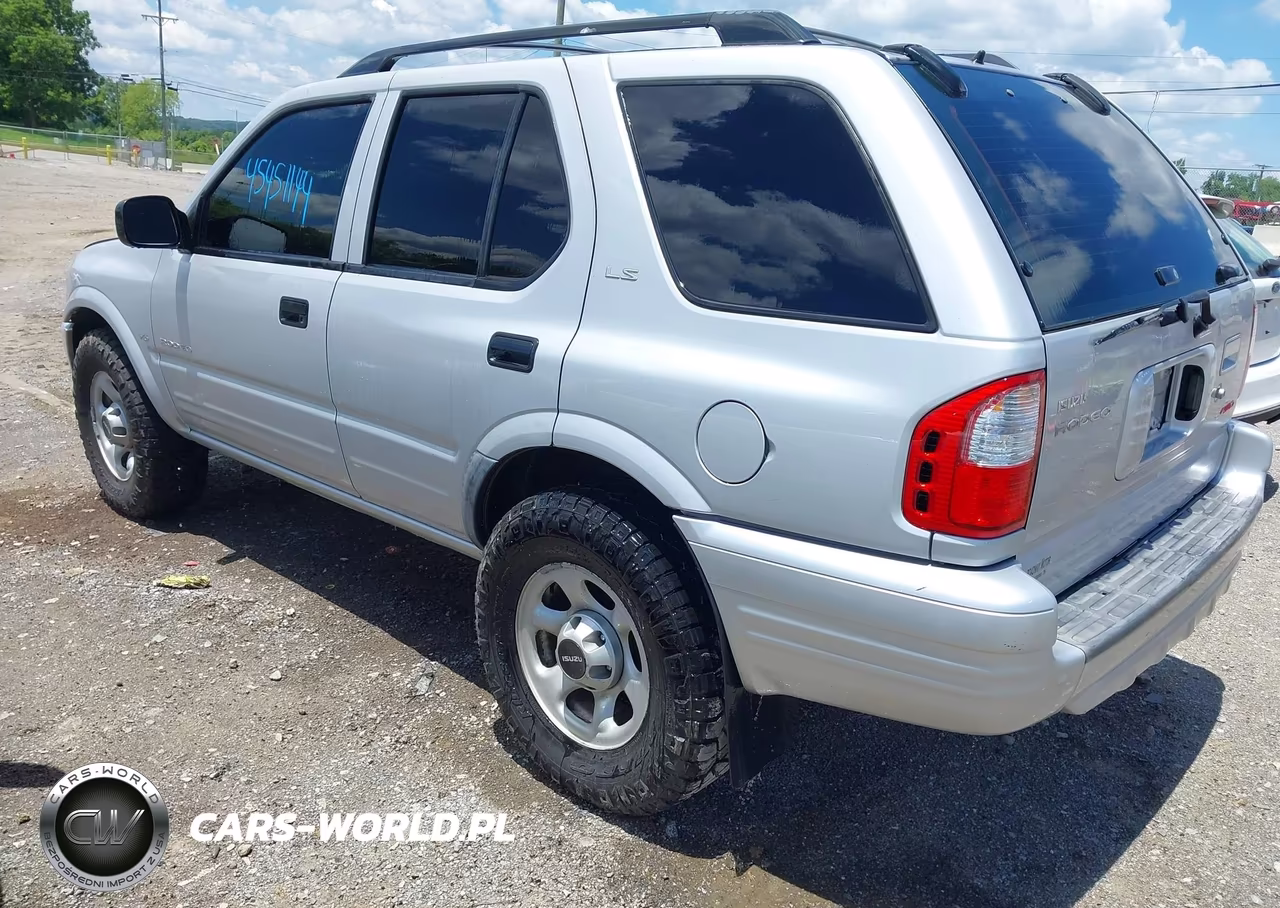 2001 Isuzu Rodeo Ls 3.2L-Ls 3.2L V6-Lse 3.2L V6-S-S 3.2L V6 VIN:4S2DM58W914342654 - 3