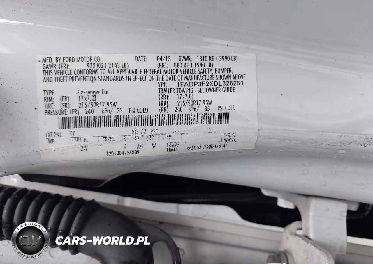 2013 Ford Focus Se VIN:1FADP3F2XDL326261 - 9