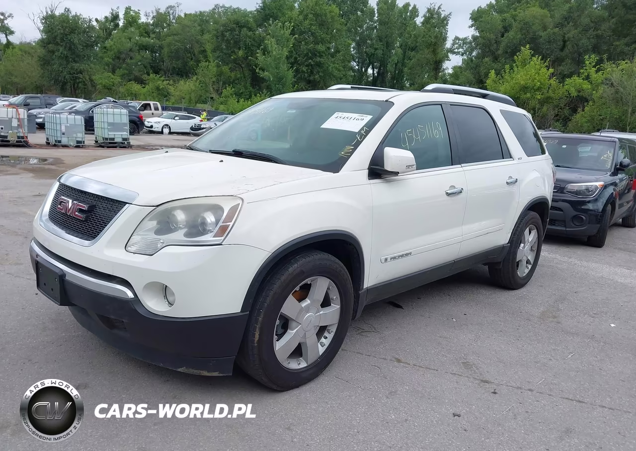 2008 GMC Acadia Slt-2 VIN:1GKER33748J254150 - 2