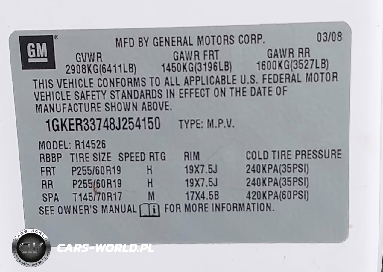 2008 GMC Acadia Slt-2 VIN:1GKER33748J254150 - 9