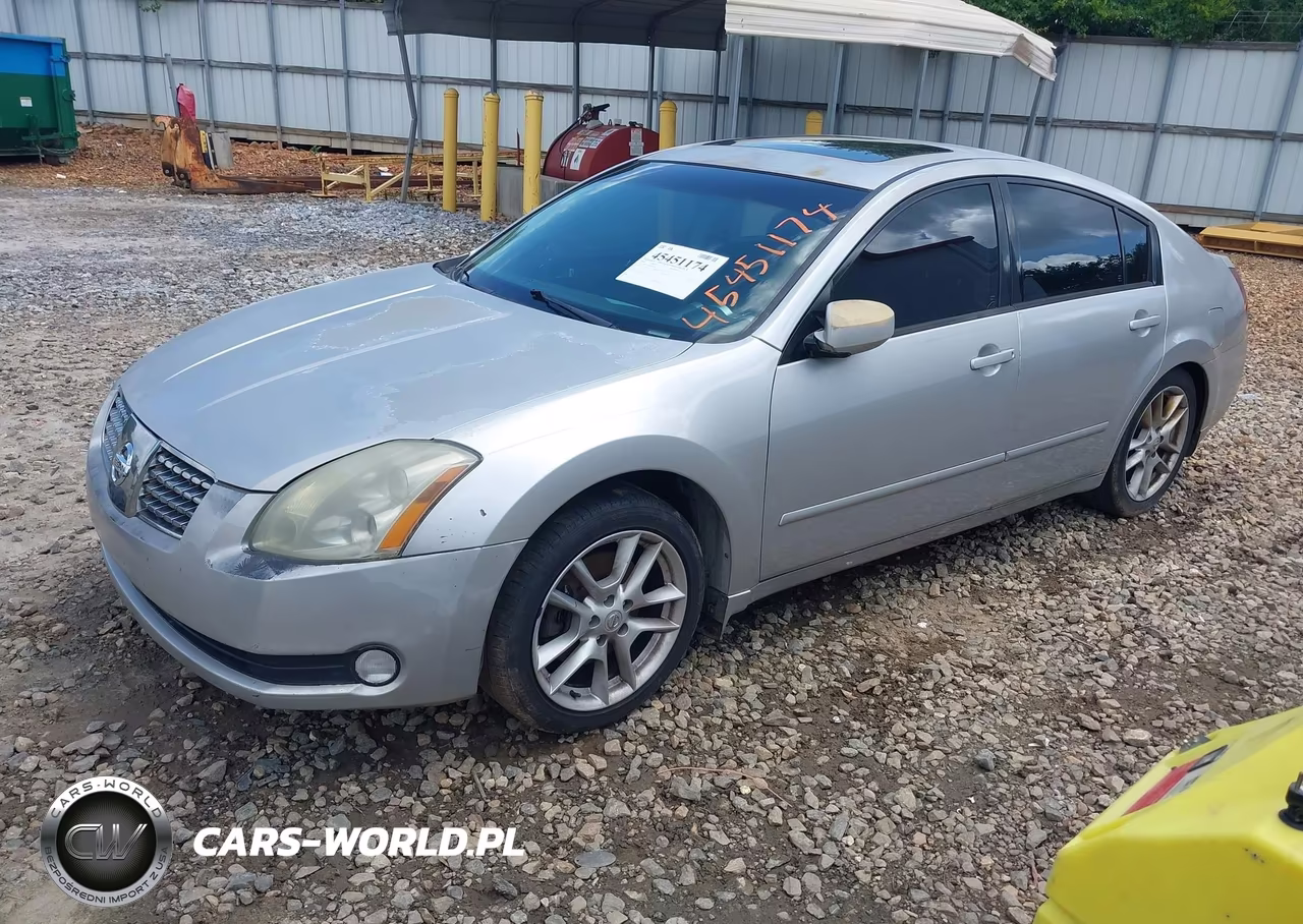 2005 Nissan Maxima 3.5 Sl VIN:1N4BA41E95C854763 - 2