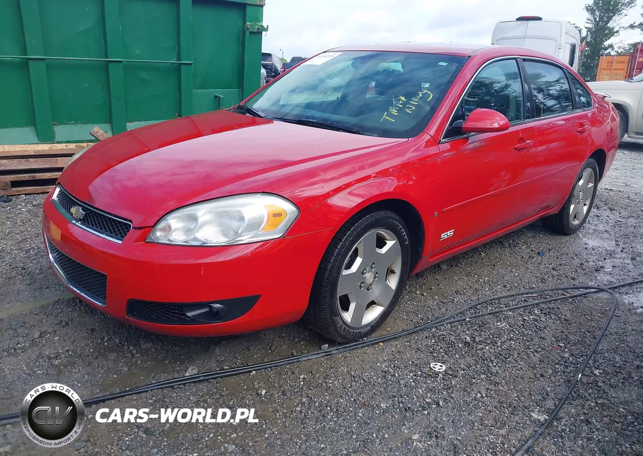 2008 Chevrolet Impala Ss VIN:2G1WD58C089146774 - 2