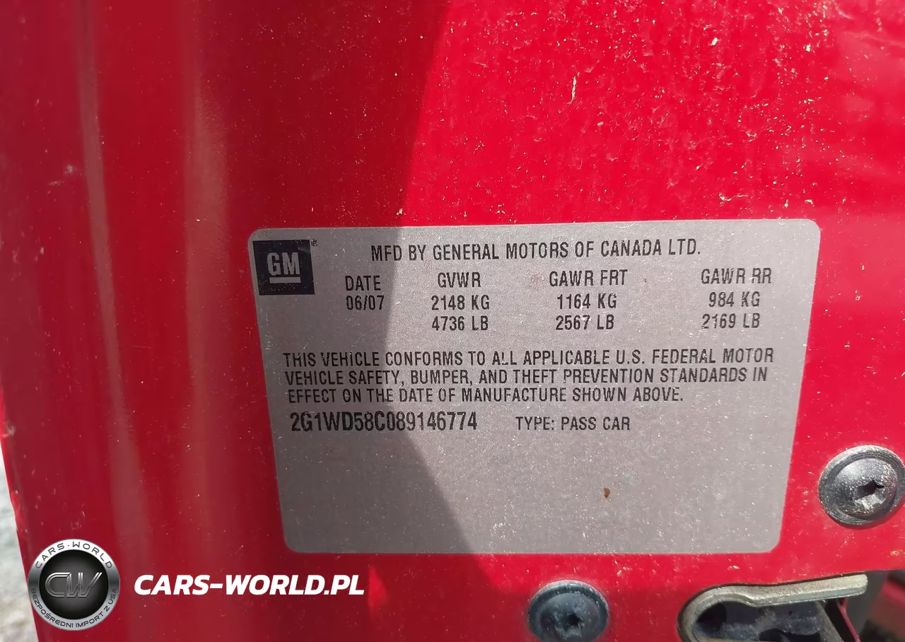 2008 Chevrolet Impala Ss VIN:2G1WD58C089146774 - 9