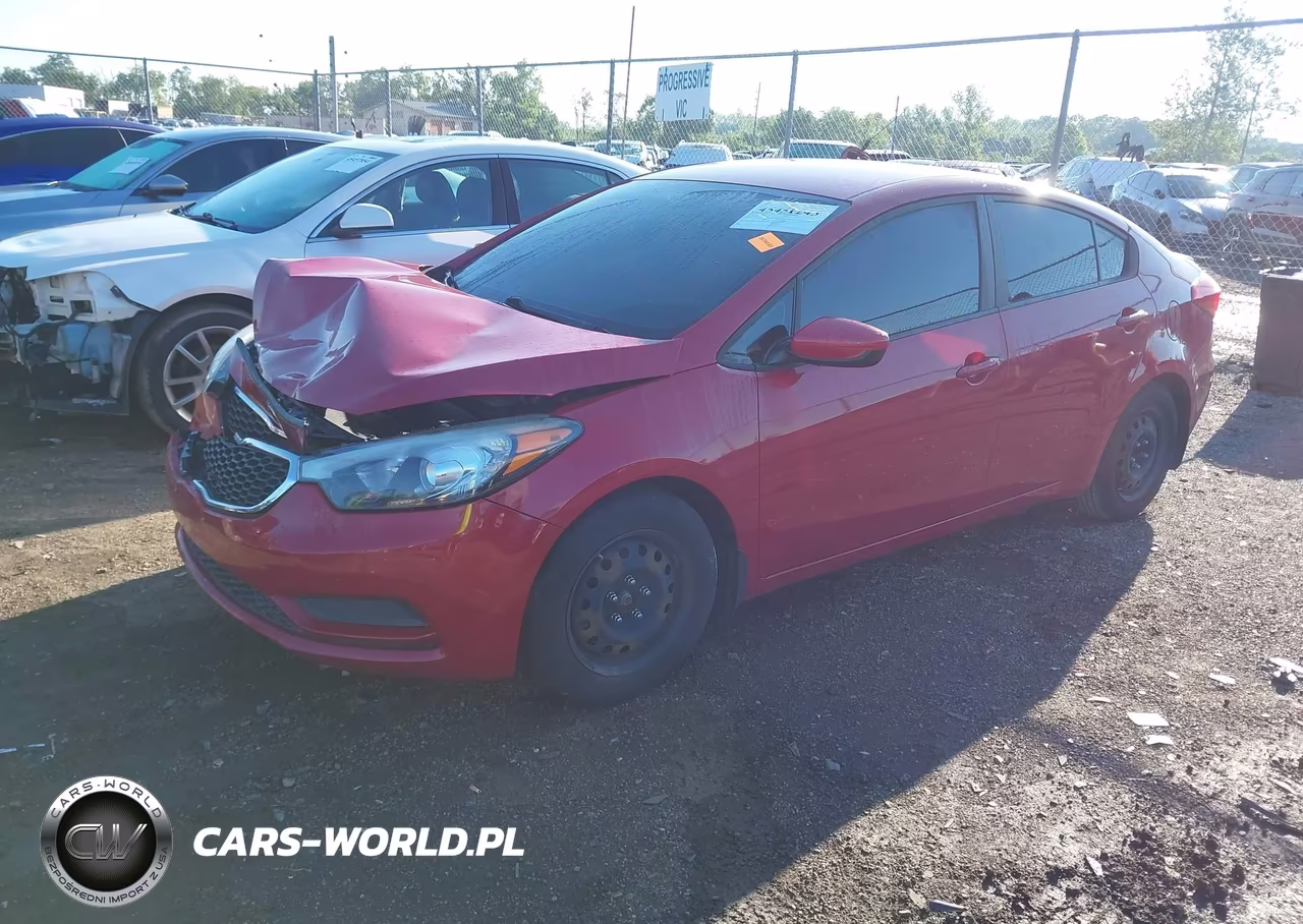 2016 Kia Forte Lx VIN:KNAFK4A62G5567979 - 2
