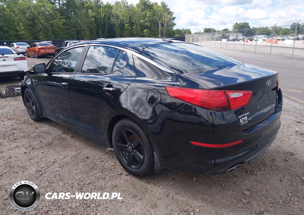 2015 Kia Optima Lx VIN:5XXGM4A76FG458297 - 3