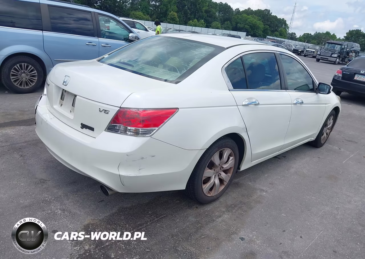 2008 Honda Accord 3.5 Ex-L VIN:1HGCP36868A027802 - 4