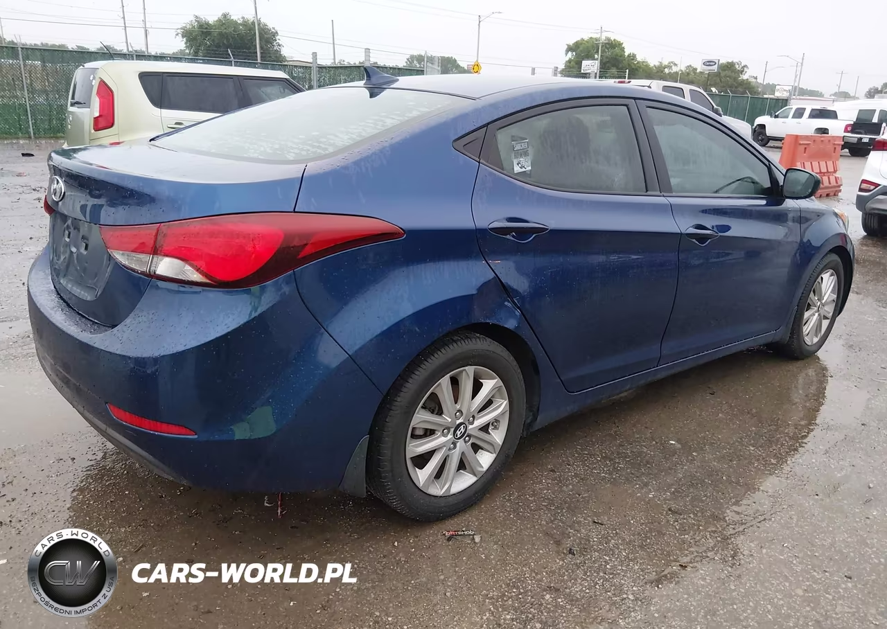 2015 Hyundai Elantra Se VIN:5NPDH4AE4FH595183 - 4