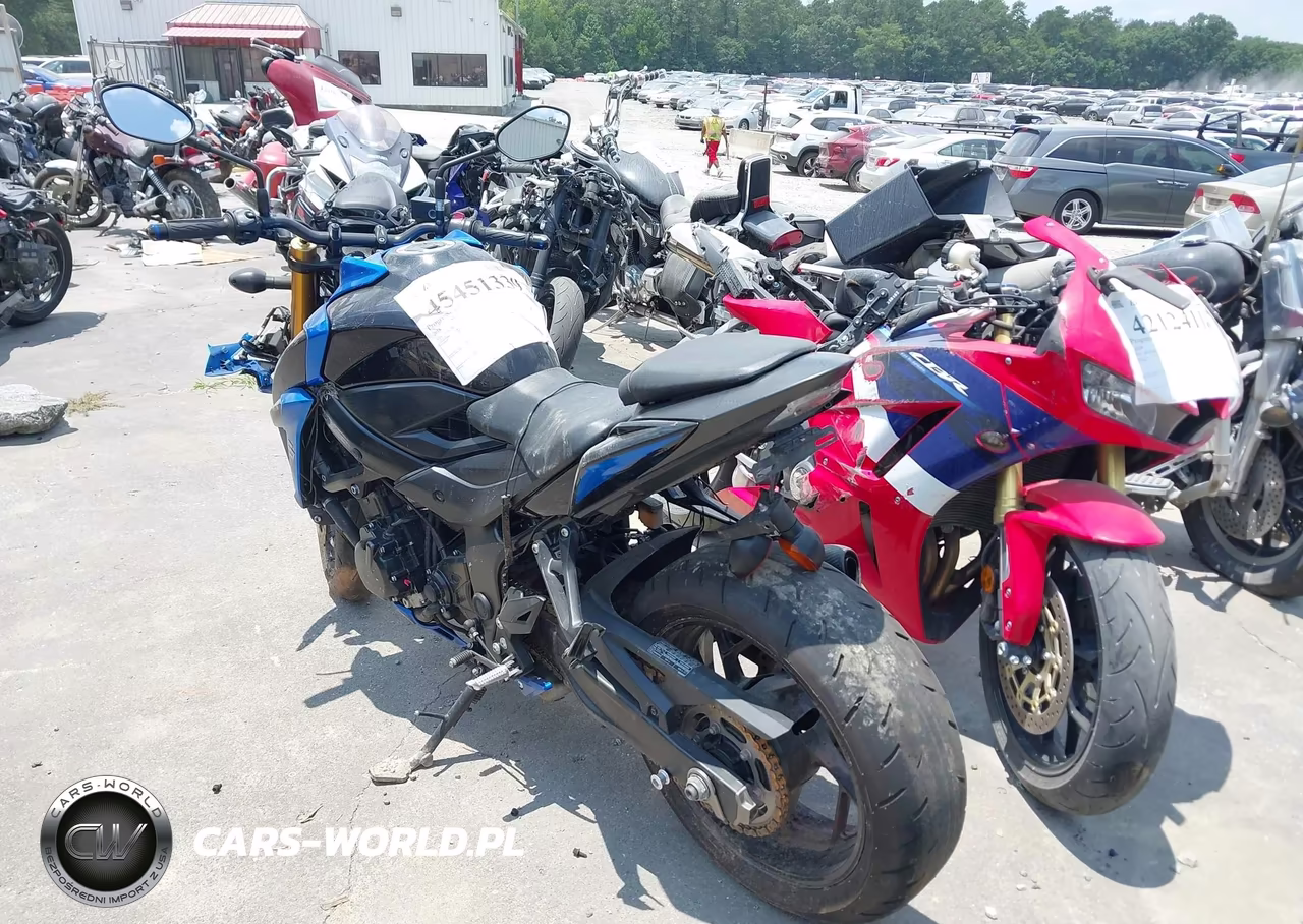 2018 Suzuki Gsx-S750 M-Z VIN:JS1C533B1J2101237 - 3