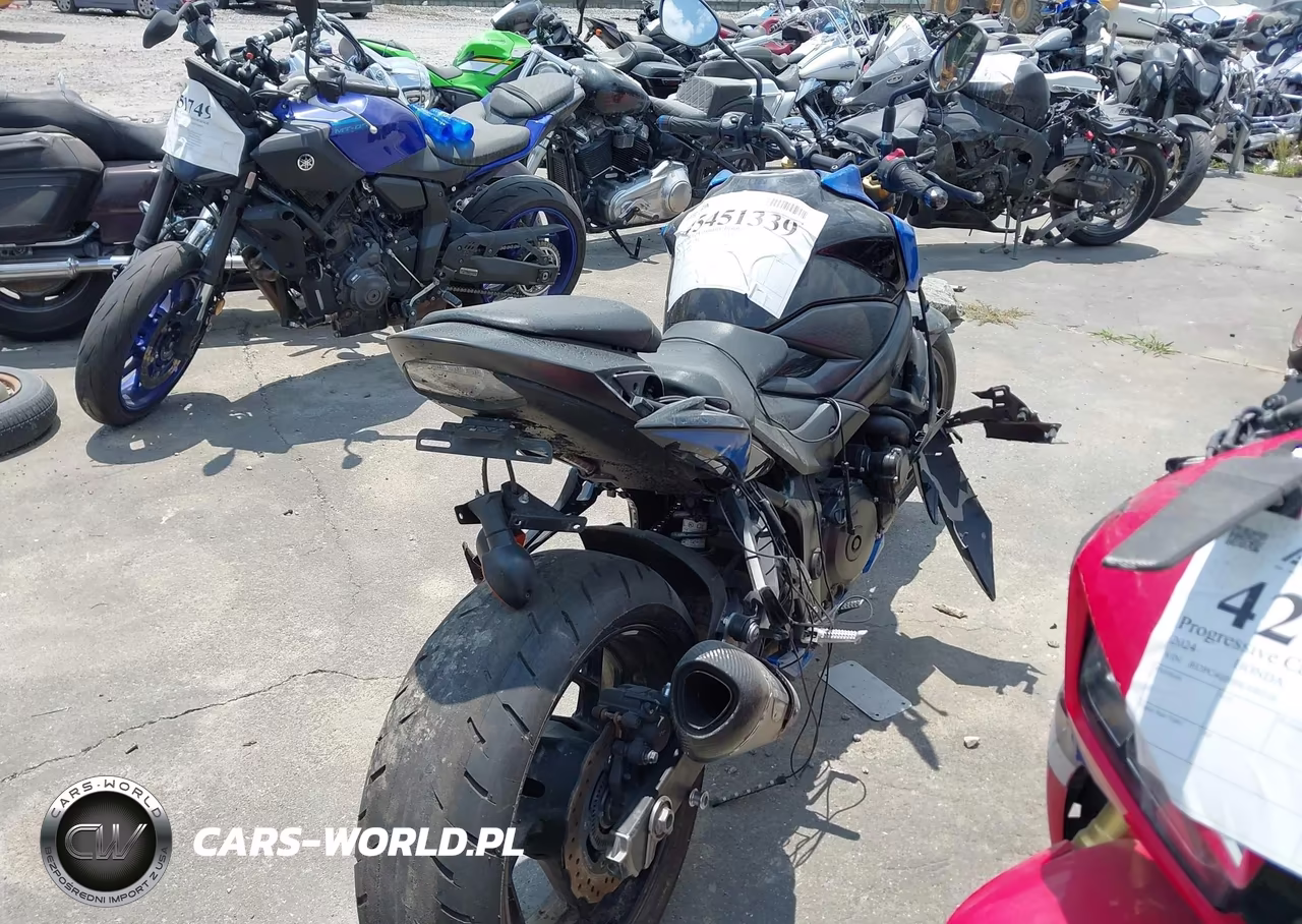 2018 Suzuki Gsx-S750 M-Z VIN:JS1C533B1J2101237 - 4