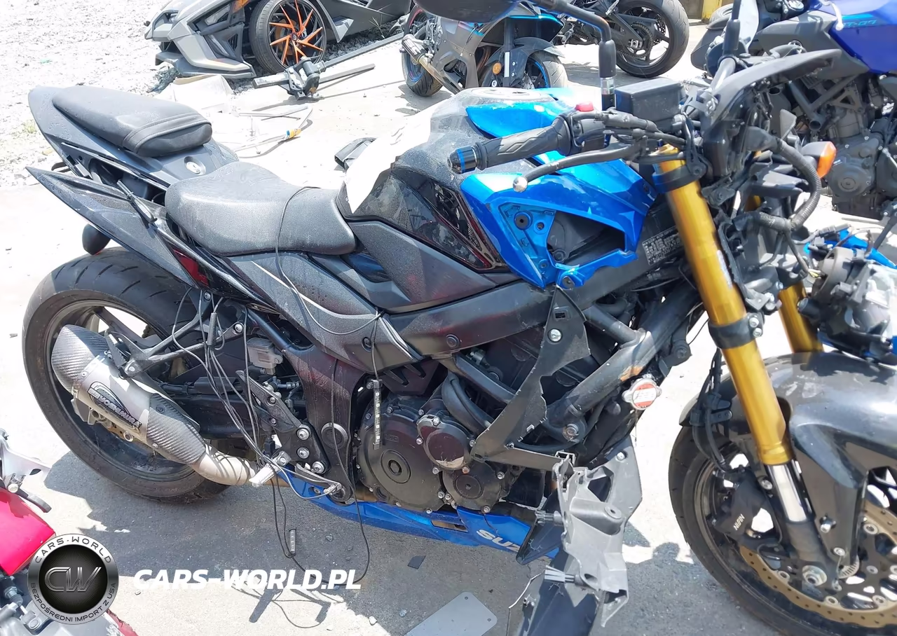 2018 Suzuki Gsx-S750 M-Z VIN:JS1C533B1J2101237 - 8