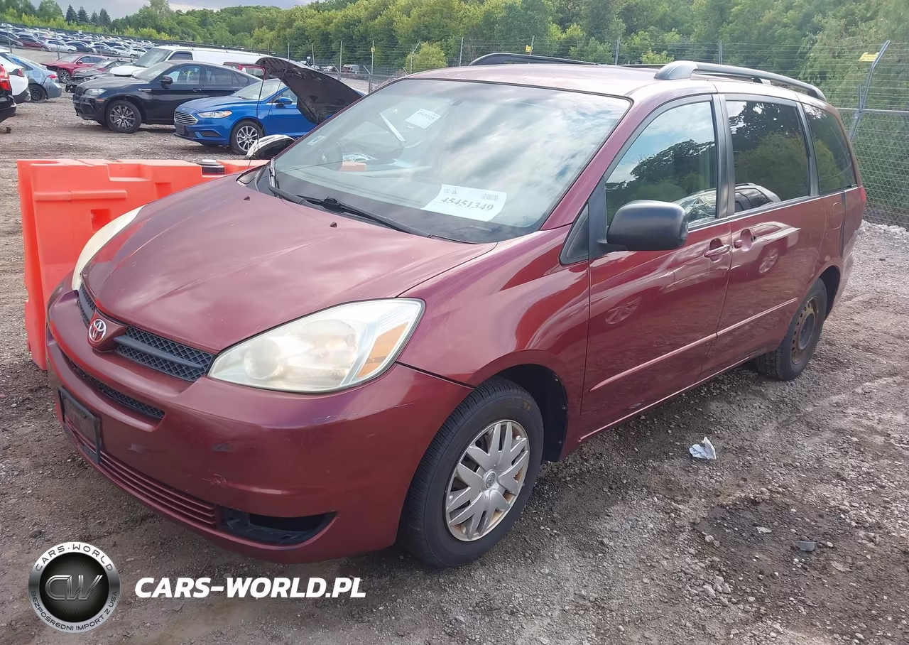 2005 Toyota Sienna Le VIN:5TDZA23C25S241424 - 2