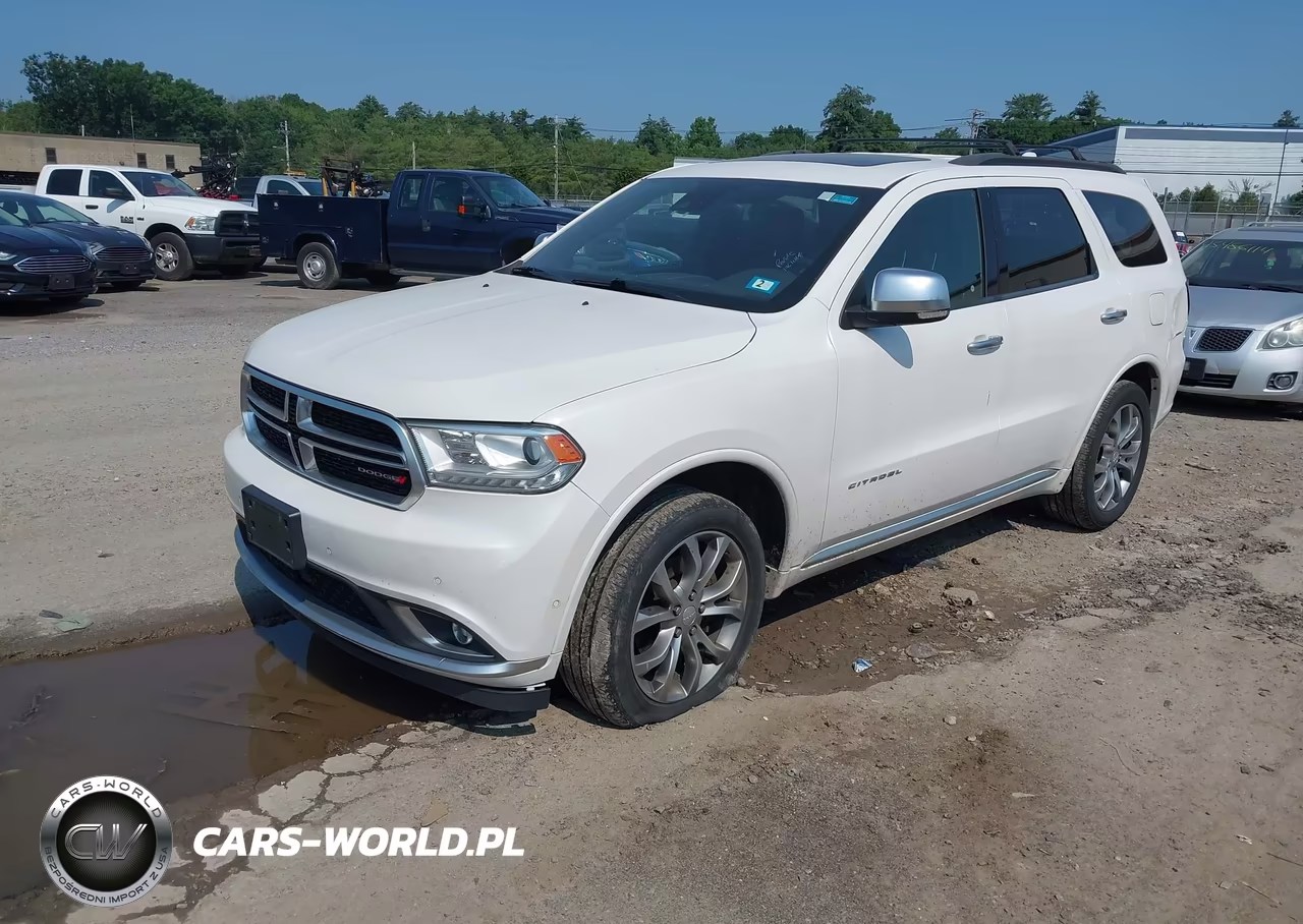 2018 Dodge Durango Citadel Anodized Platinum Awd VIN:1C4RDJEG1JC201994 - 2