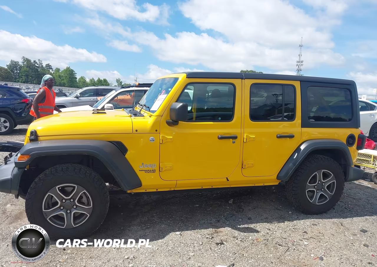 2020 Jeep Wrangler Unlimited Sport S 4X4 VIN:1C4HJXDN2LW135416 - 14