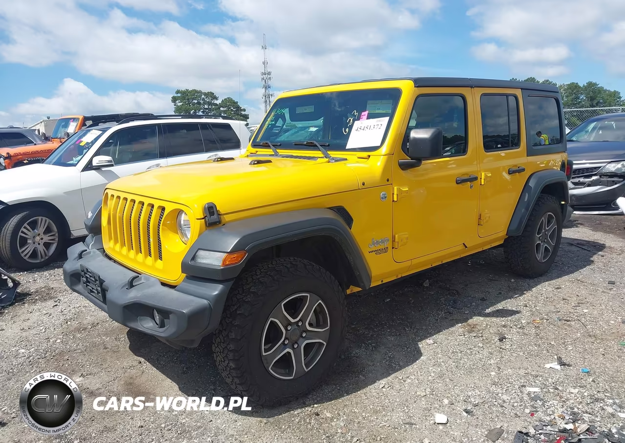 2020 Jeep Wrangler Unlimited Sport S 4X4 VIN:1C4HJXDN2LW135416 - 2