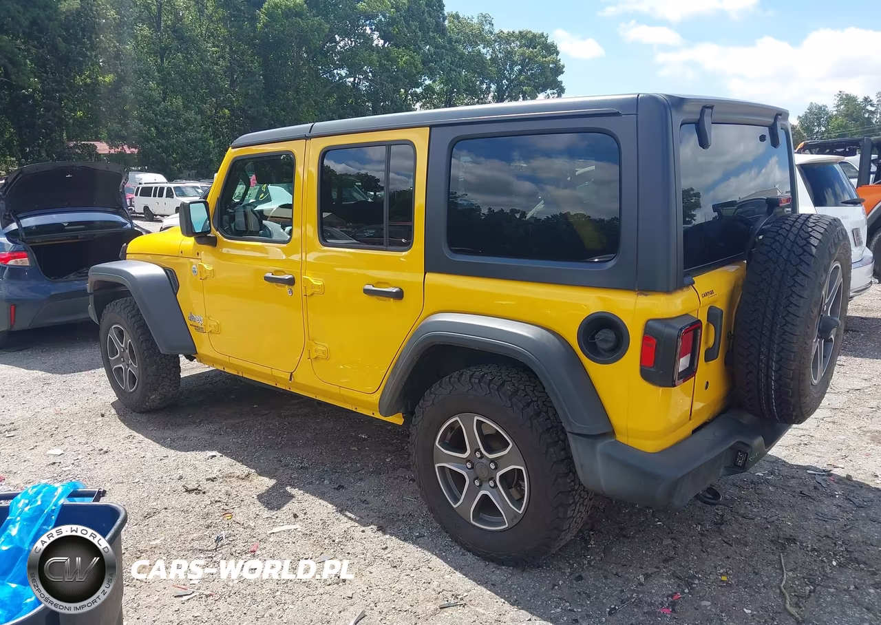2020 Jeep Wrangler Unlimited Sport S 4X4 VIN:1C4HJXDN2LW135416 - 3