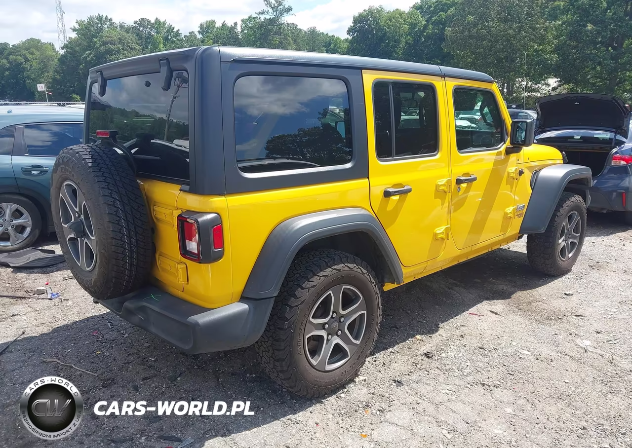 2020 Jeep Wrangler Unlimited Sport S 4X4 VIN:1C4HJXDN2LW135416 - 4