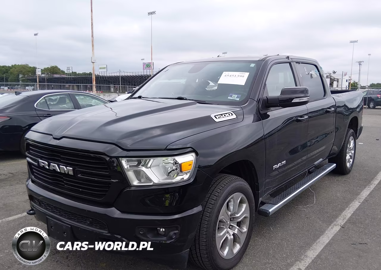 2019 Ram 1500 Big Horn-Lone Star 4X4 6'4 Box VIN:1C6SRFMT9KN897936 - 2