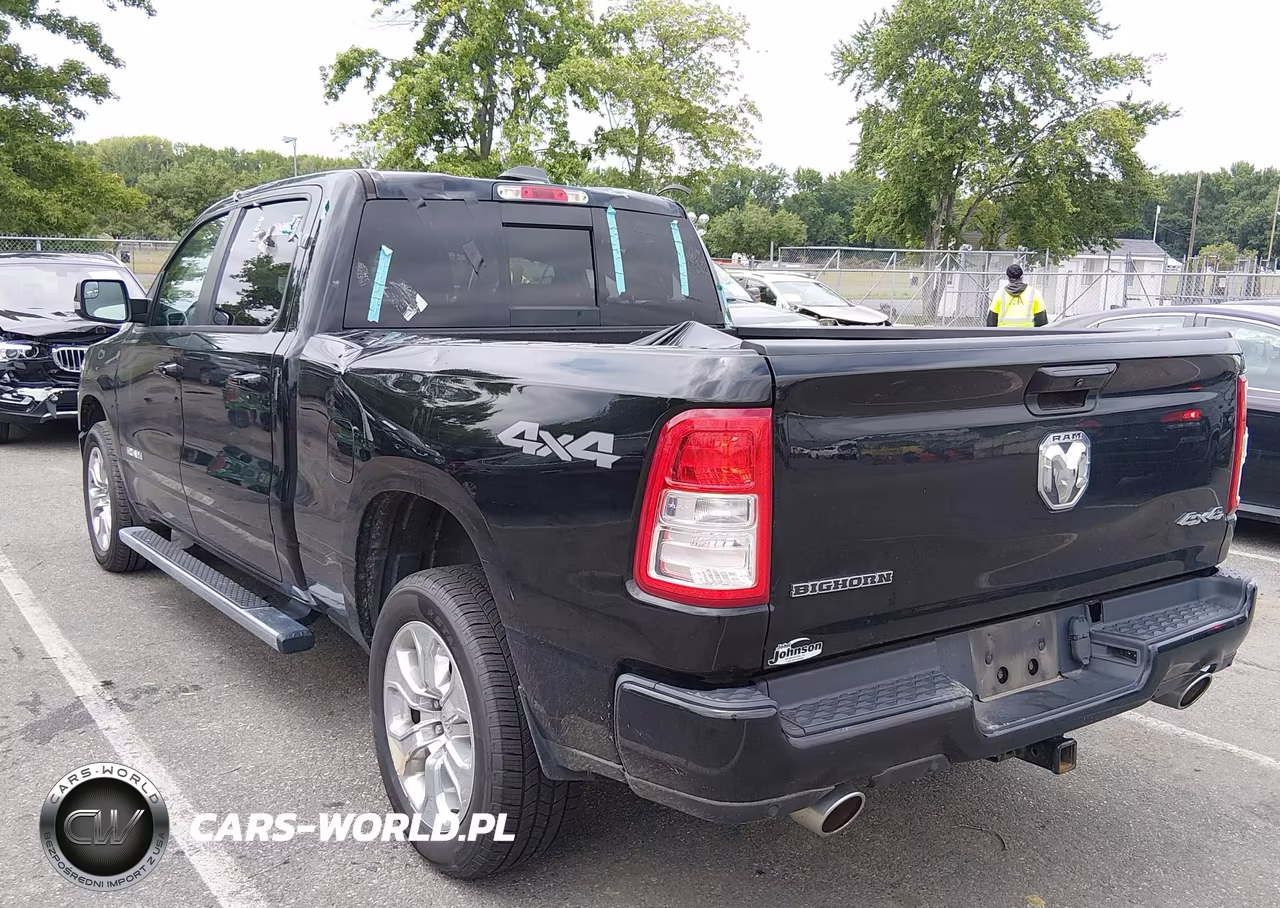 2019 Ram 1500 Big Horn-Lone Star 4X4 6'4 Box VIN:1C6SRFMT9KN897936 - 3