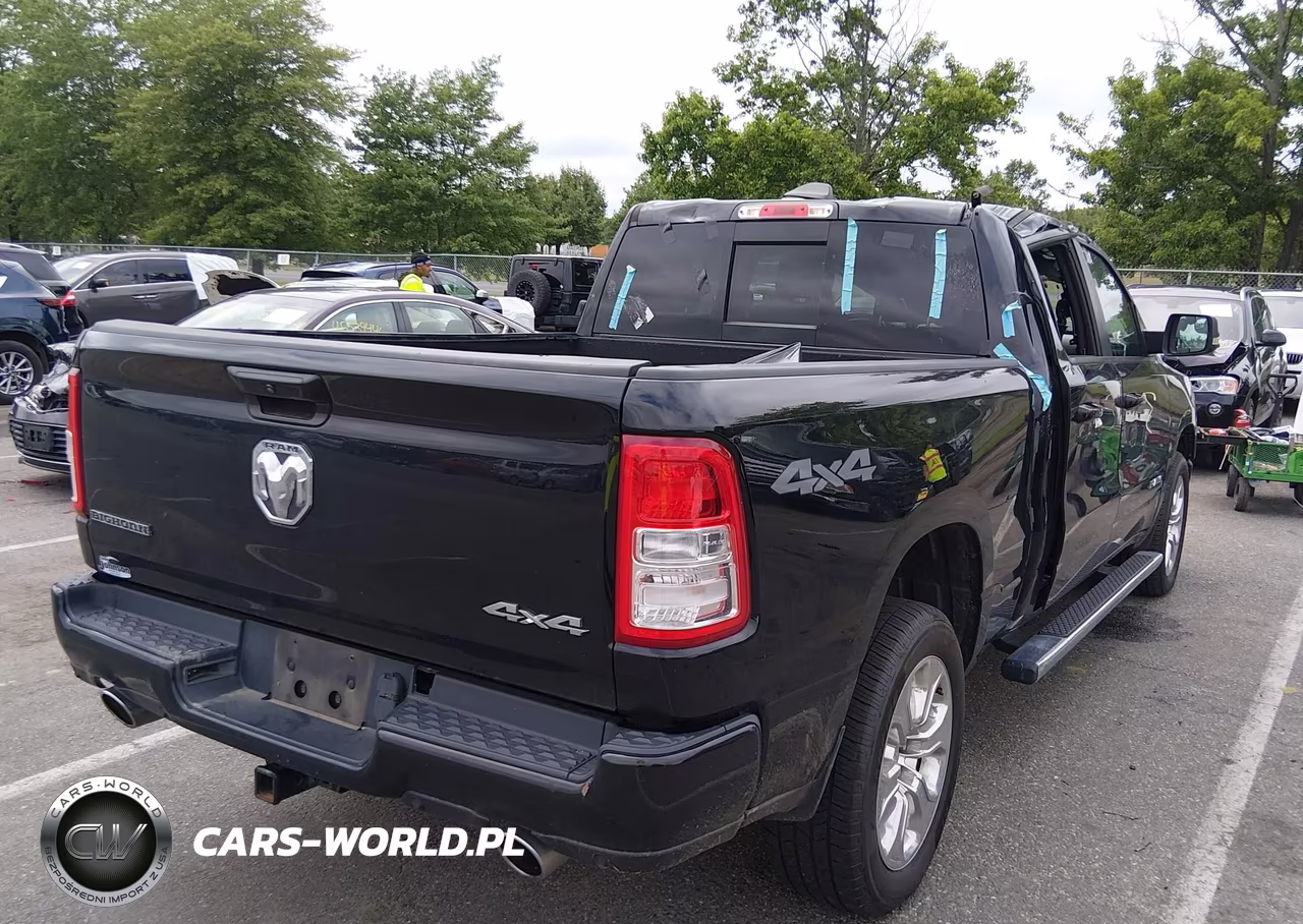 2019 Ram 1500 Big Horn-Lone Star 4X4 6'4 Box VIN:1C6SRFMT9KN897936 - 4