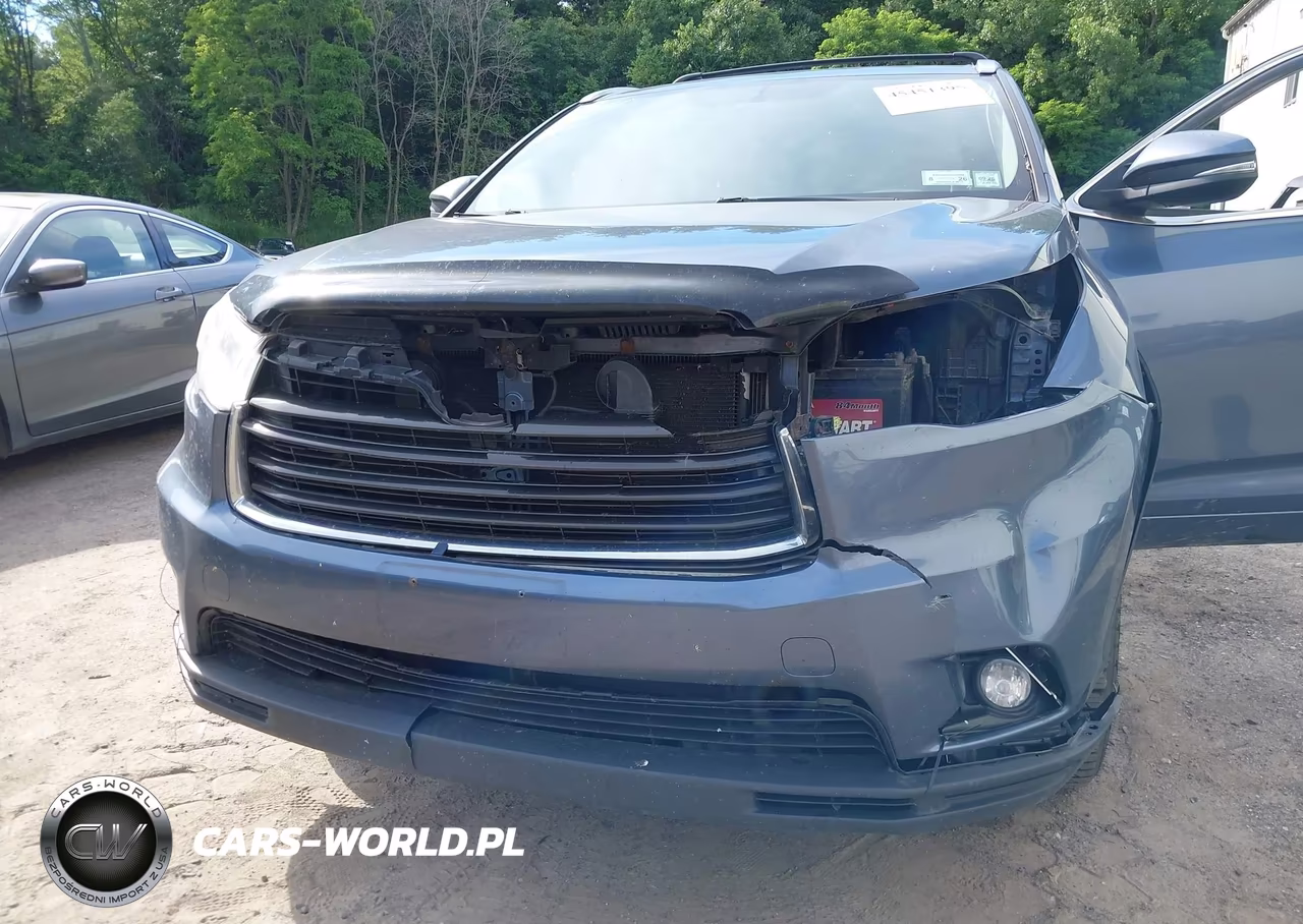 2015 Toyota Highlander Xle V6 VIN:5TDJKRFH8FS102622 - 6