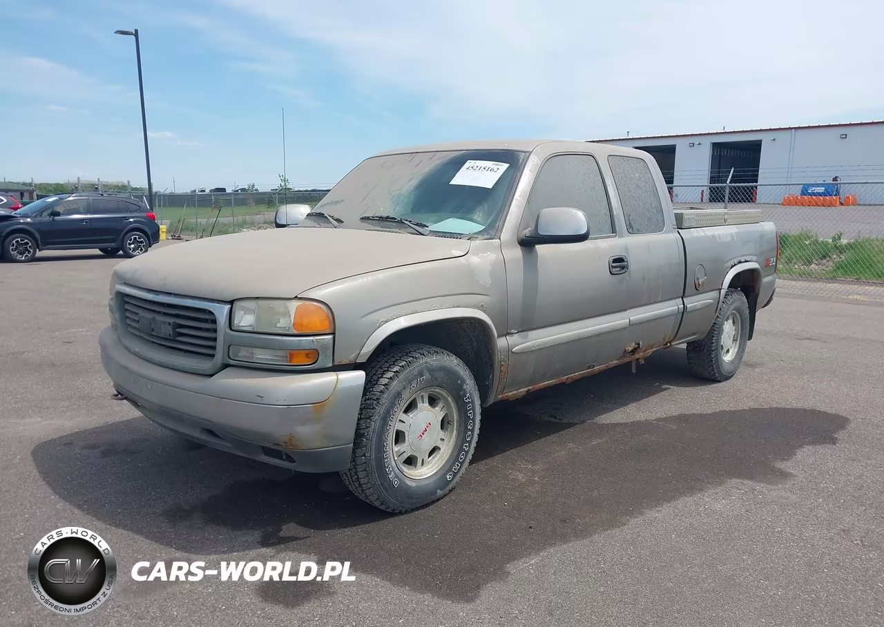 2002 GMC Sierra 1500 Sl-Sle-Standard VIN:2GTEK19T821147712 - 2