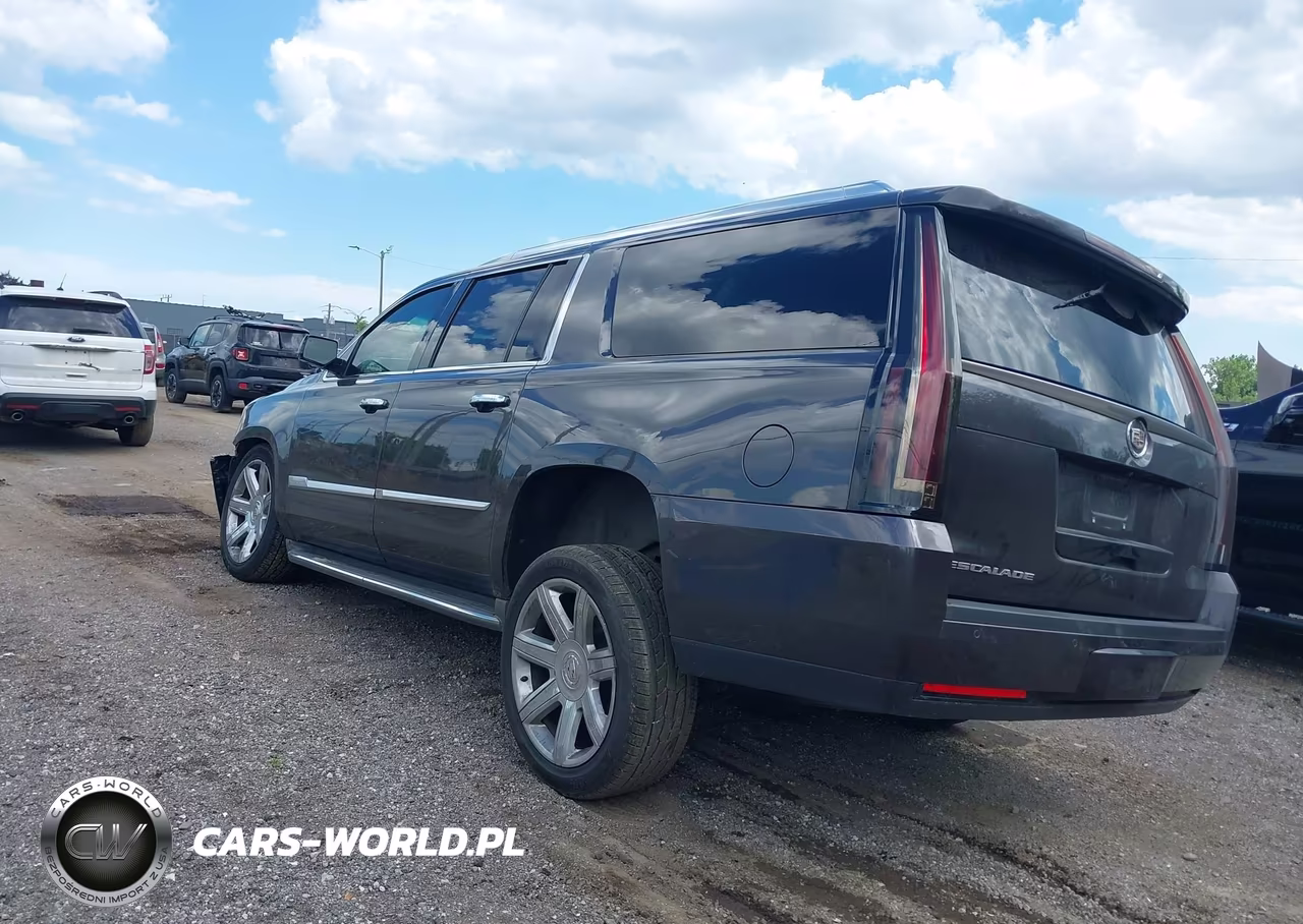 2015 Cadillac Escalade Esv Luxury VIN:1GYS4HKJ5FR295175 - 3