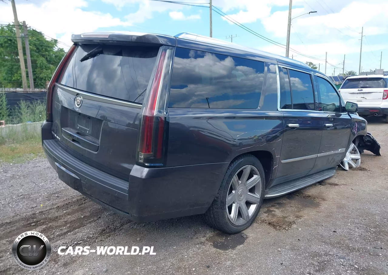 2015 Cadillac Escalade Esv Luxury VIN:1GYS4HKJ5FR295175 - 4