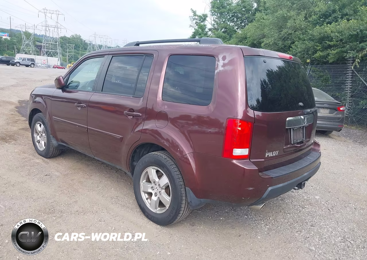 2011 Honda Pilot Ex-L VIN:5FNYF4H52BB043865 - 3