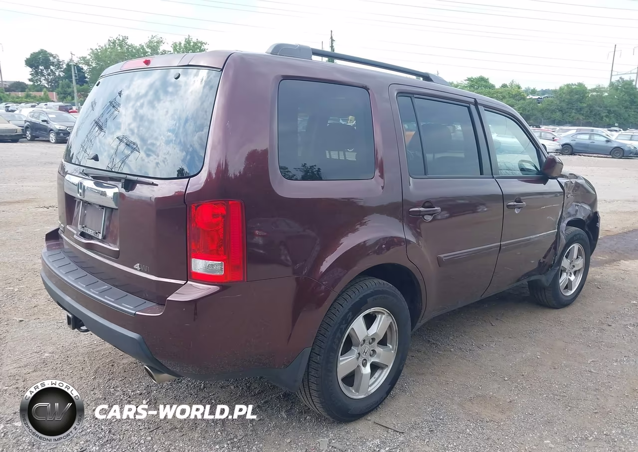 2011 Honda Pilot Ex-L VIN:5FNYF4H52BB043865 - 4